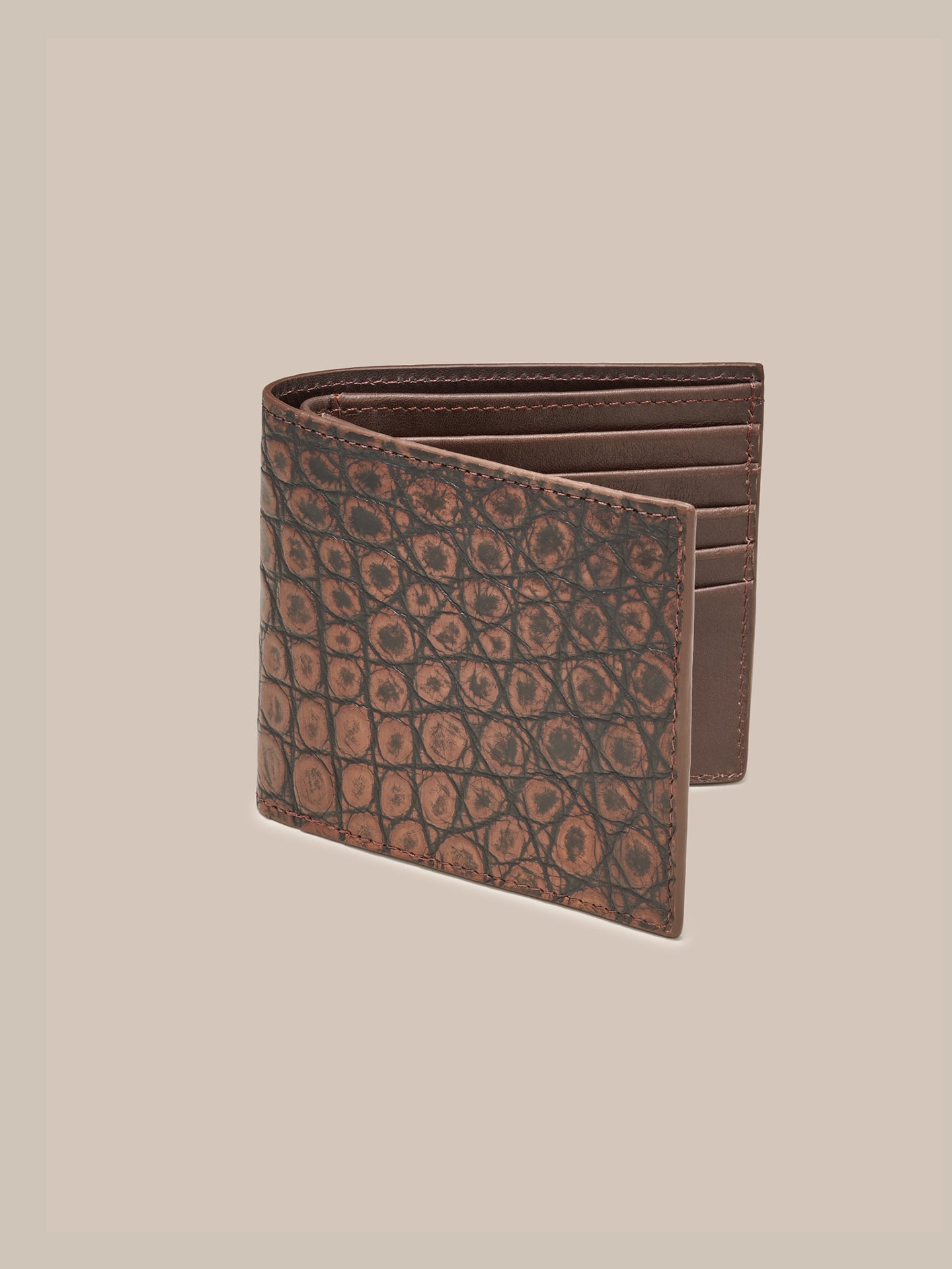 Pullman Hipster Alligator Wallet card image