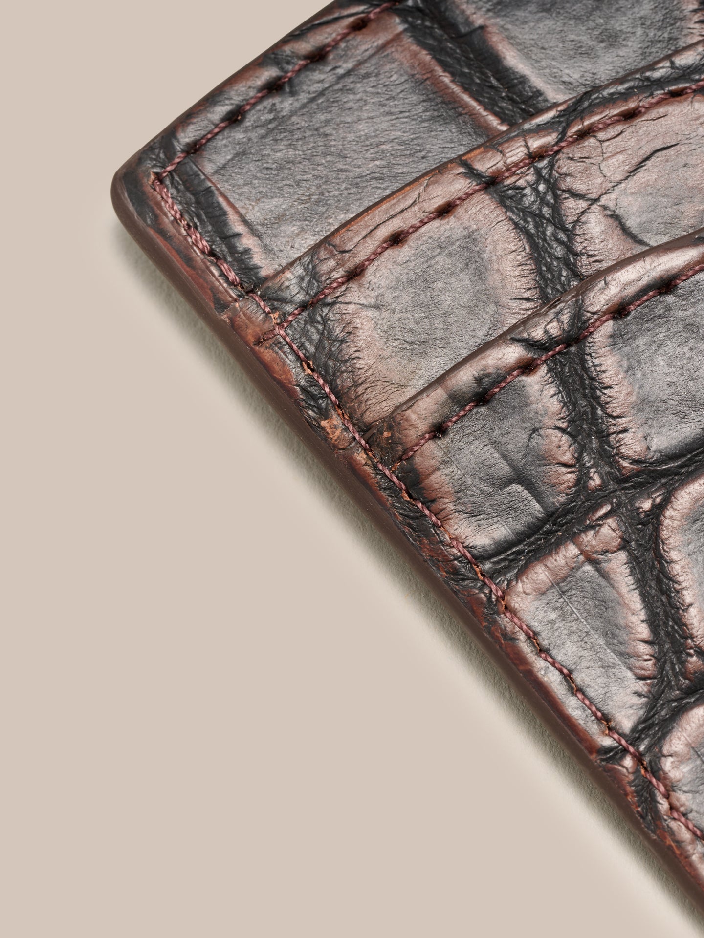 Lucas Alligator Card Case