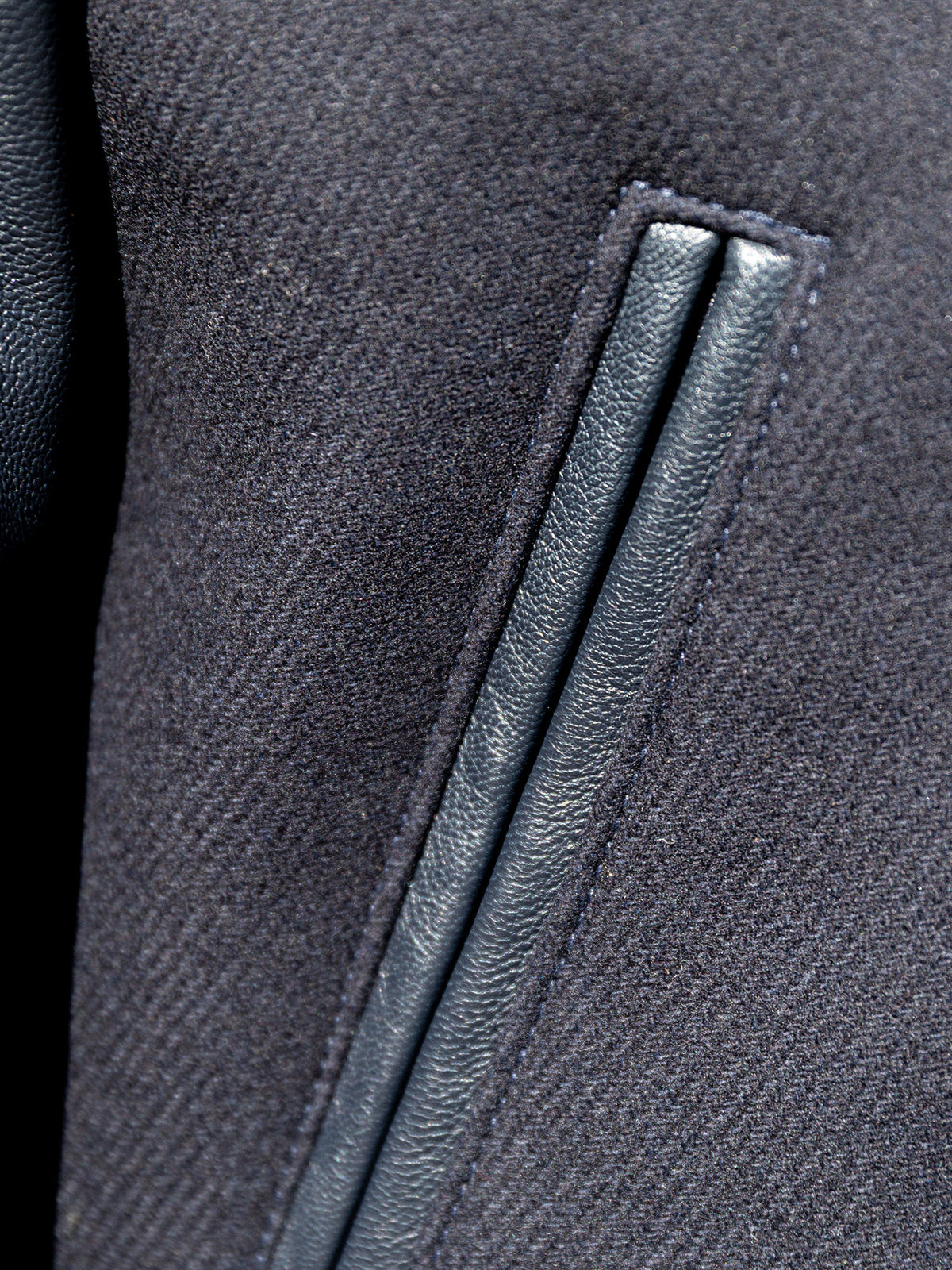 Captain Wool and Leather Varsity Jacket