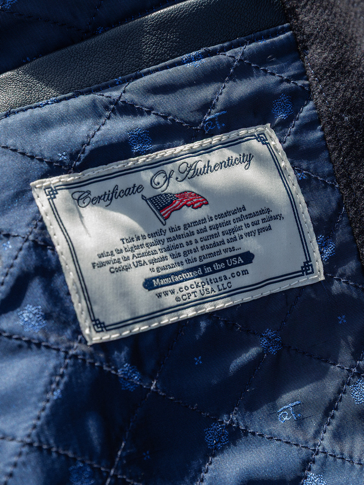 Captain Wool and Leather Varsity Jacket
