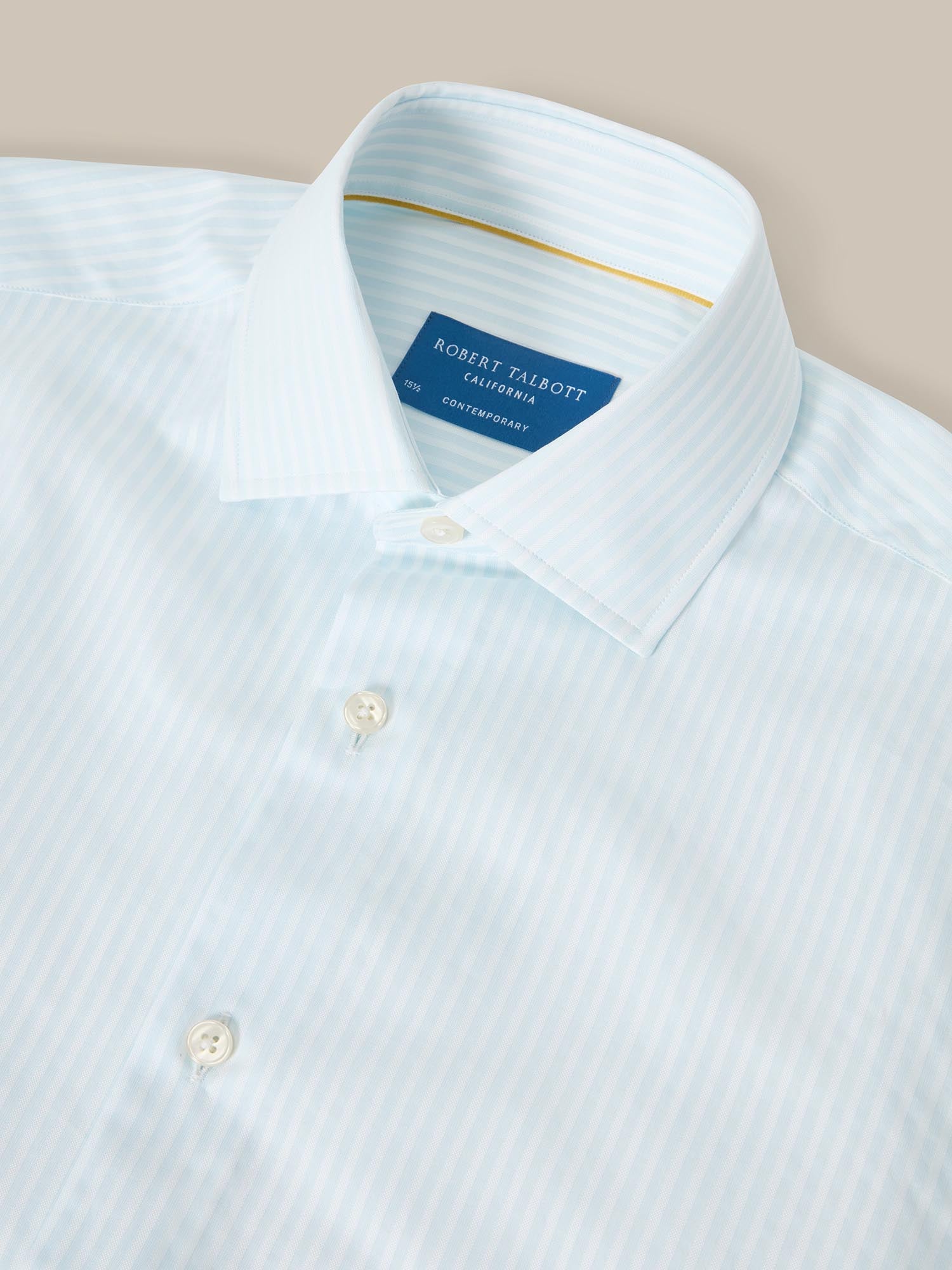 Reynolds Dobby Stripe Shirt in Contemporary fit