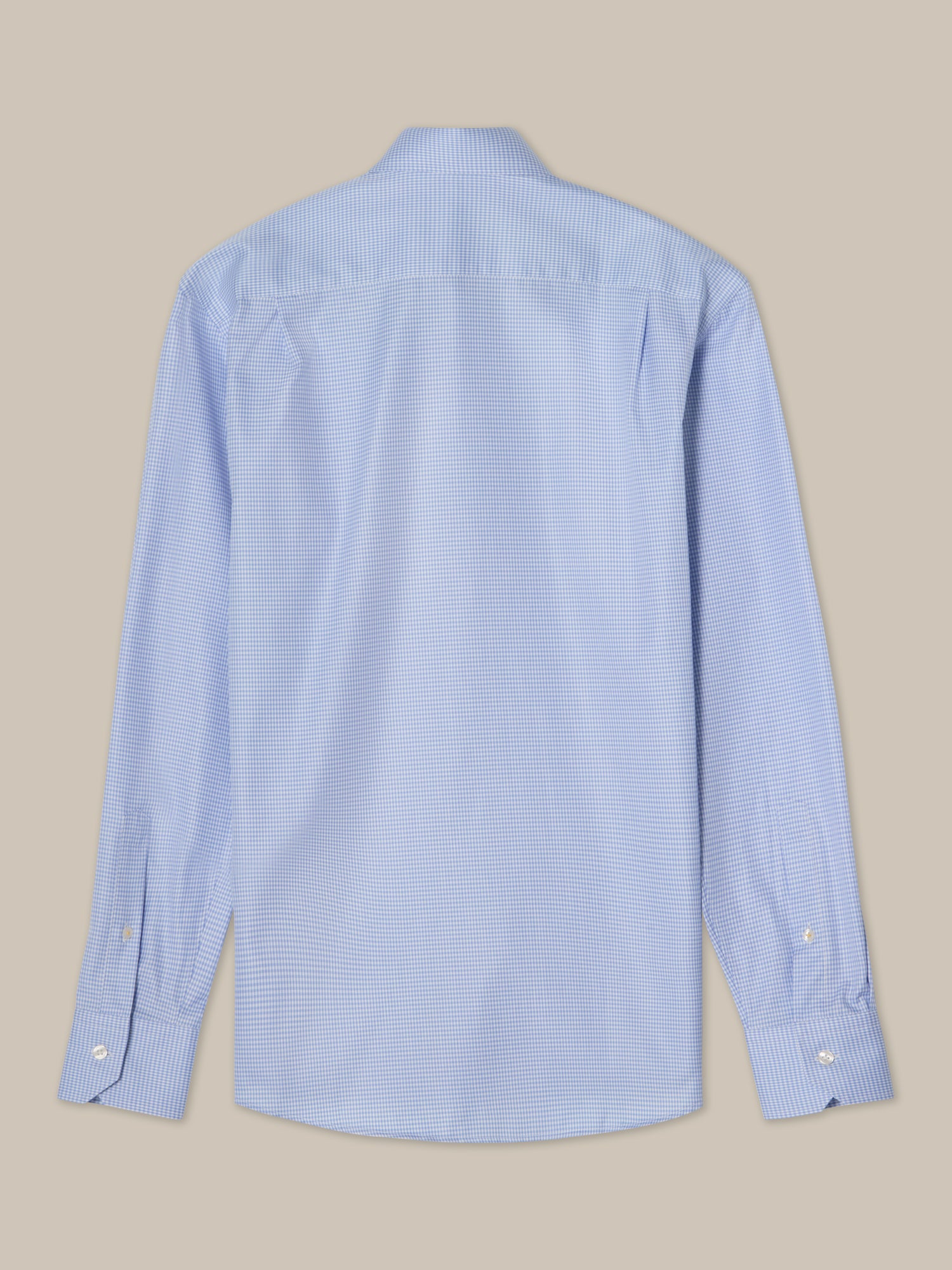 Reynolds Mini Check Shirt in Contemporary fit