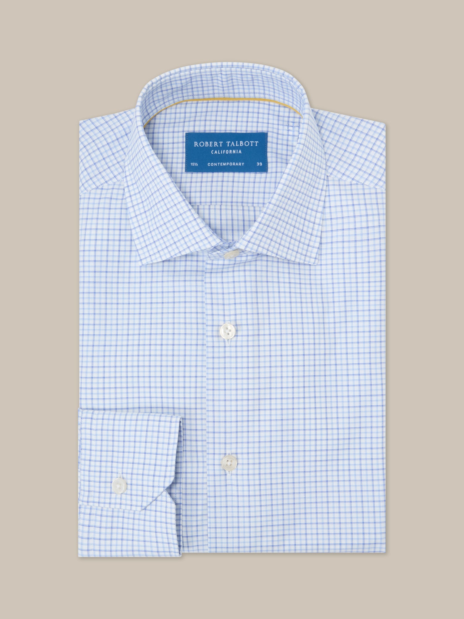 Reynolds Mini Tattersall Shirt in Contemporary fit