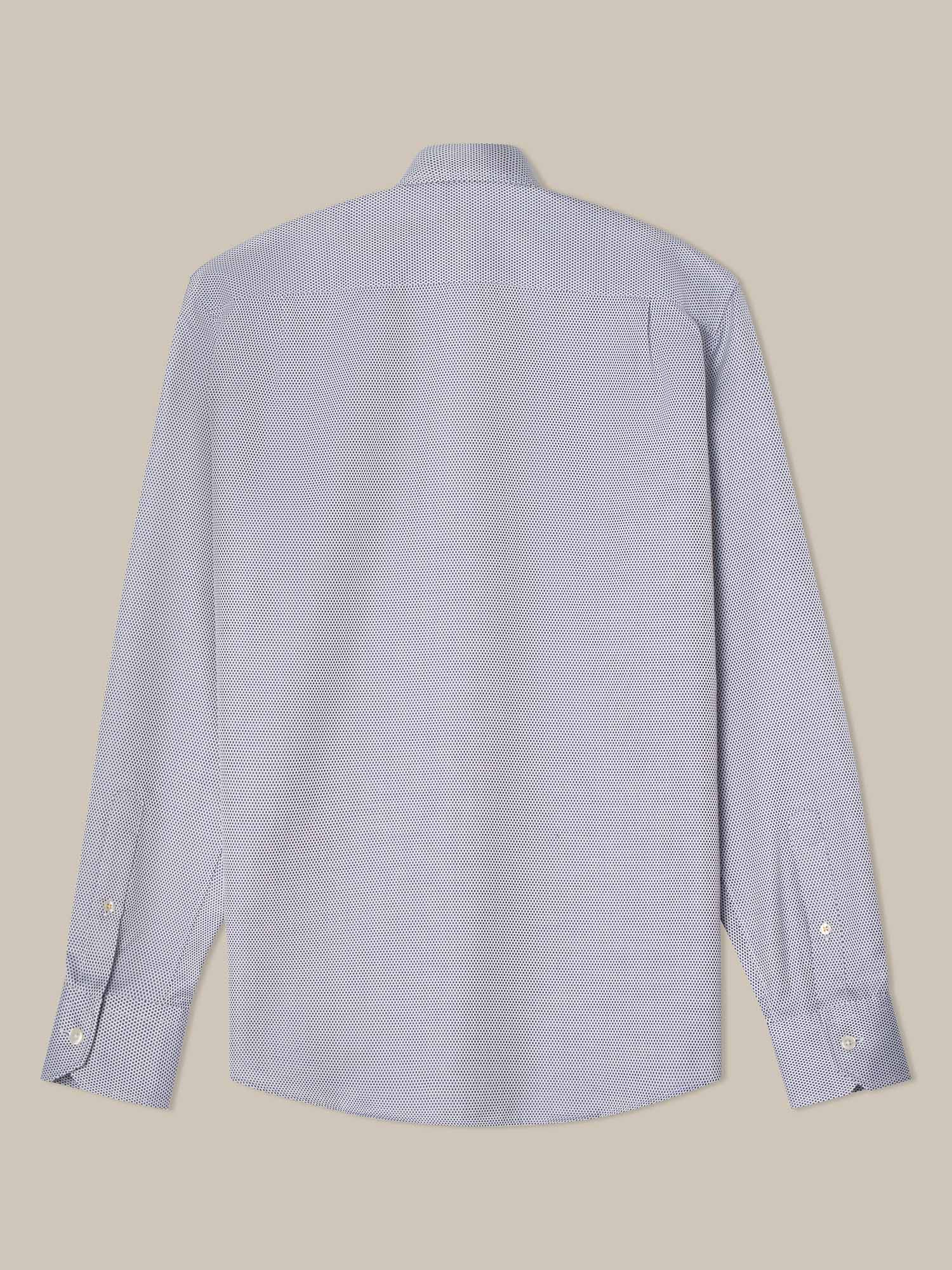 Reynolds Hopsack Shirt in Contemporary fit