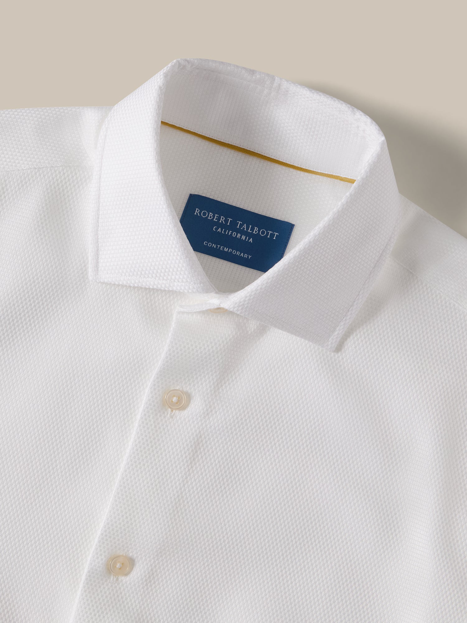 Reynolds Hopsack Shirt in Contemporary fit
