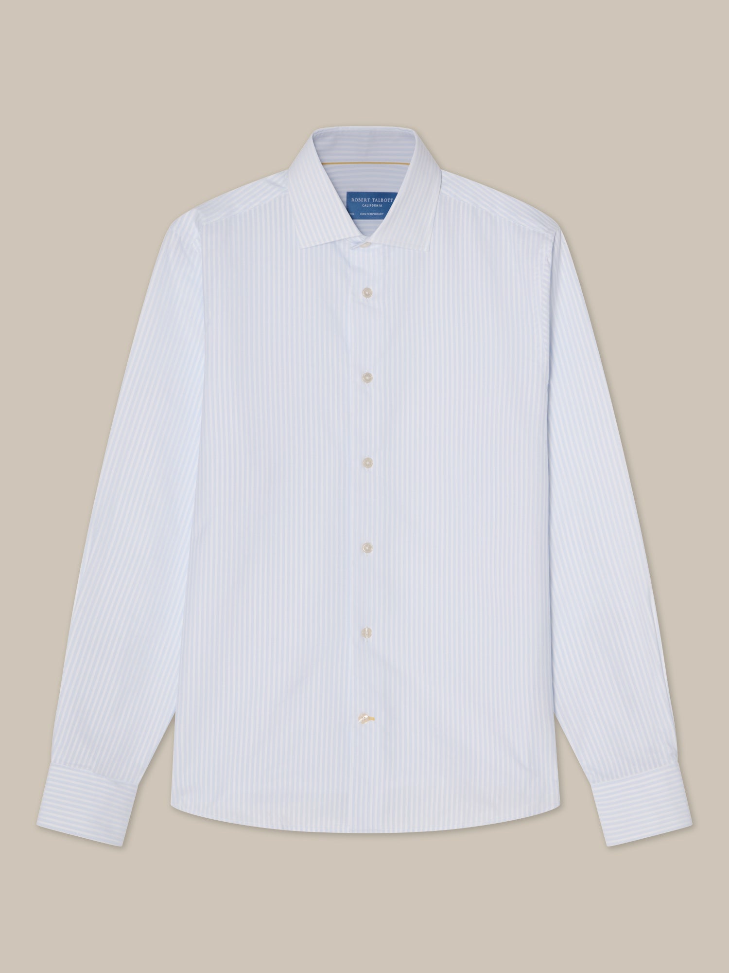 Reynolds Dobby Stripe Shirt in Contemporary fit