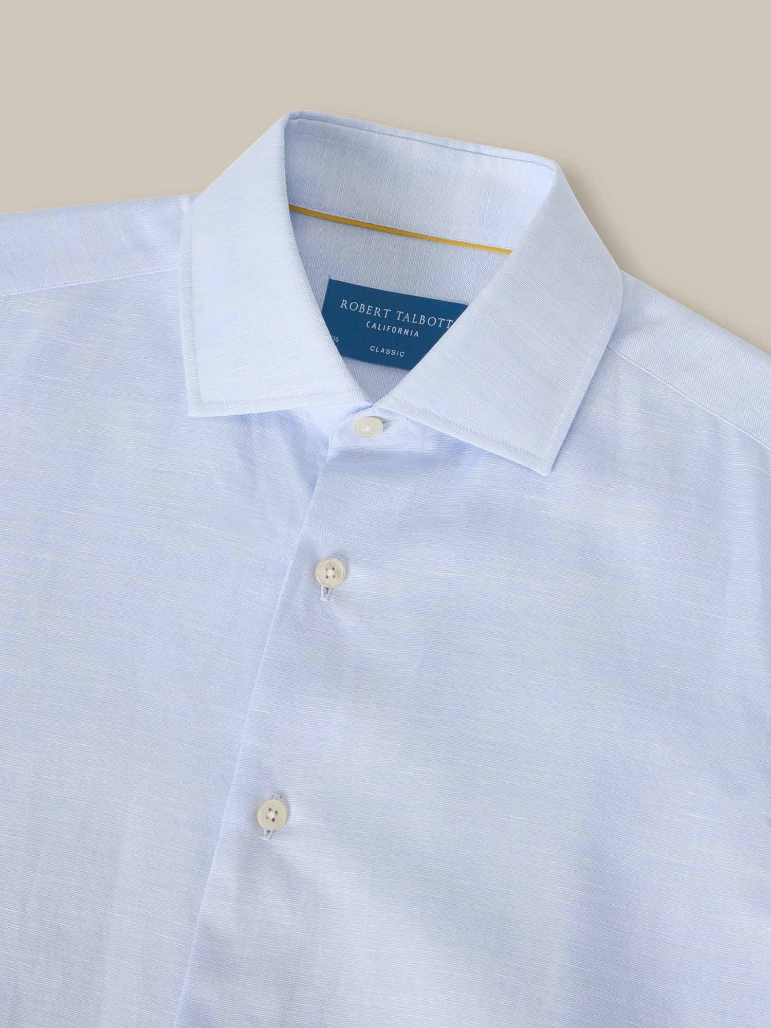 Reynolds Cotton Linen Blend Shirt in Contemporary fit