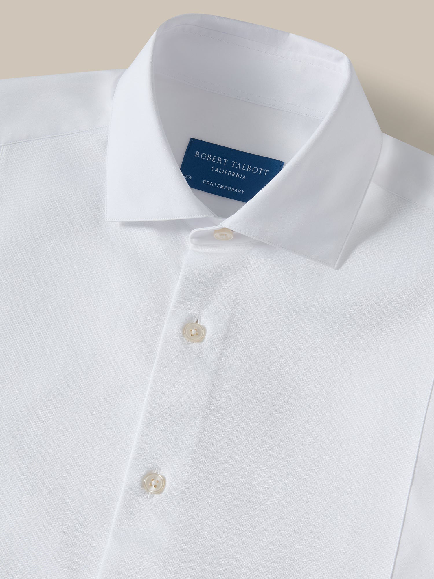 Reynolds Pique Bib Formal Shirt in Contemporary fit