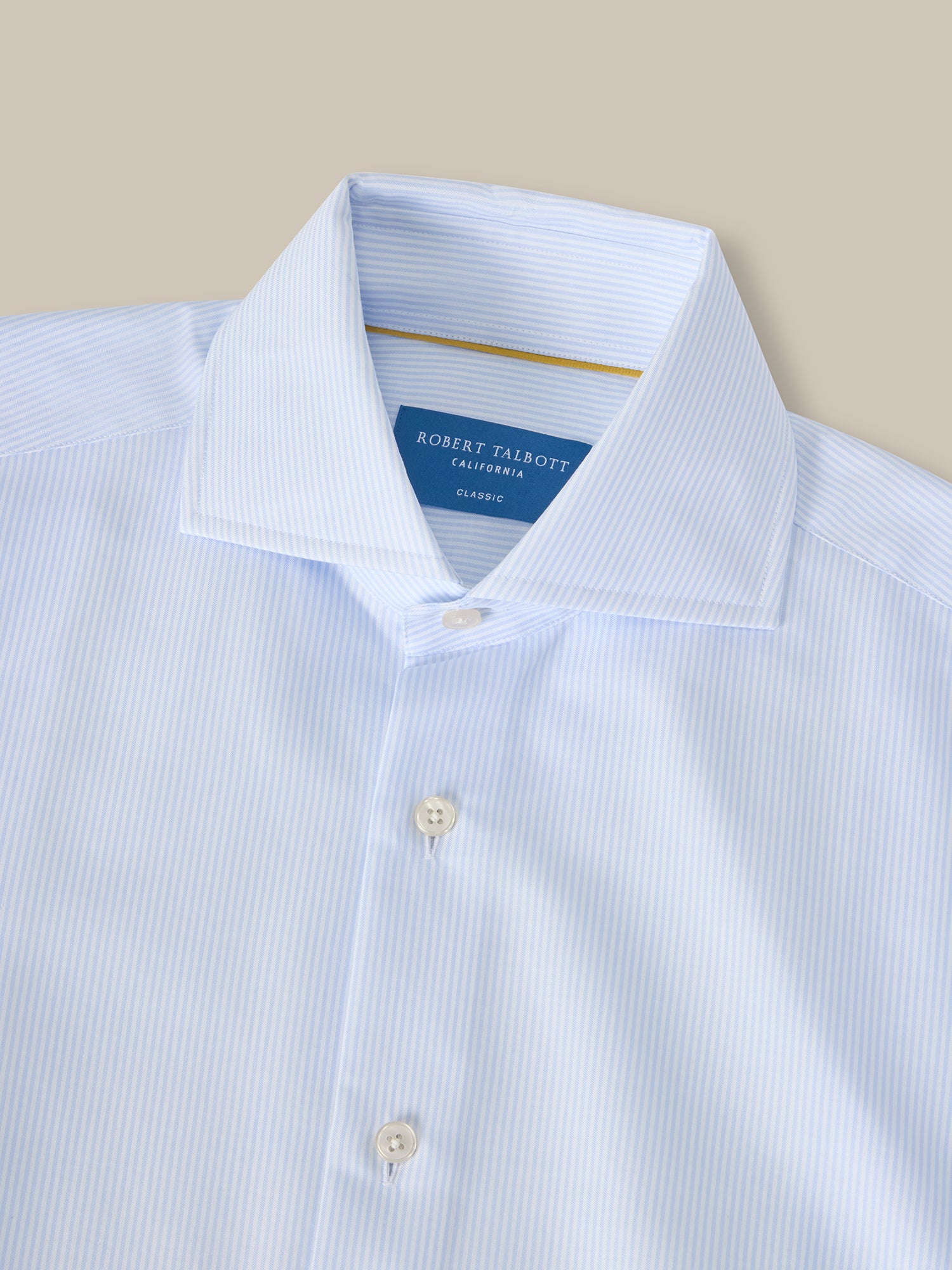 Kingsley Medium Twill Stripe Shirt in Contemporary fit