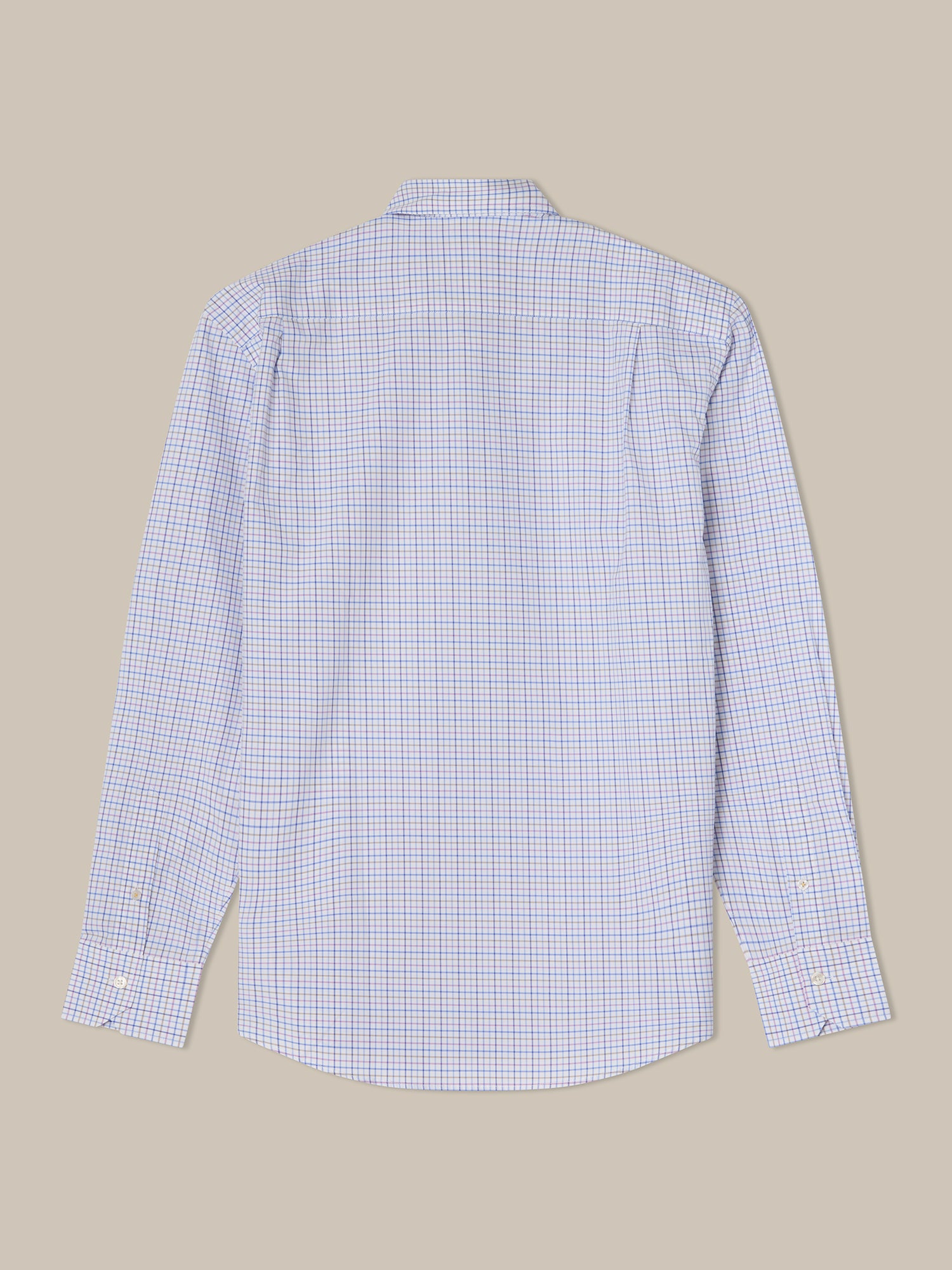Madison Check Light Weight Poplin Shirt in Contemporary fit