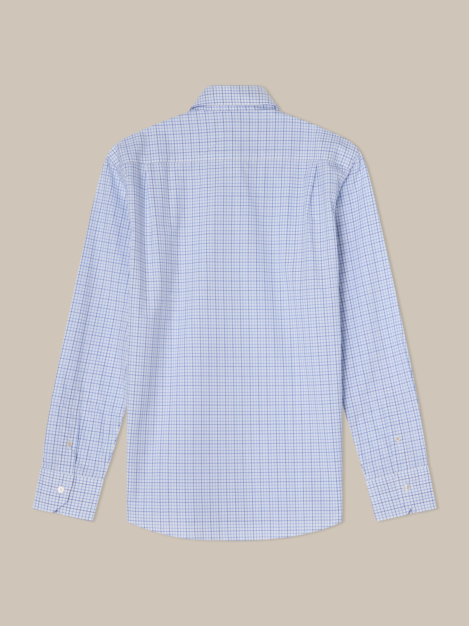 Madison Check Light Weight Poplin Shirt in Contemporary fit