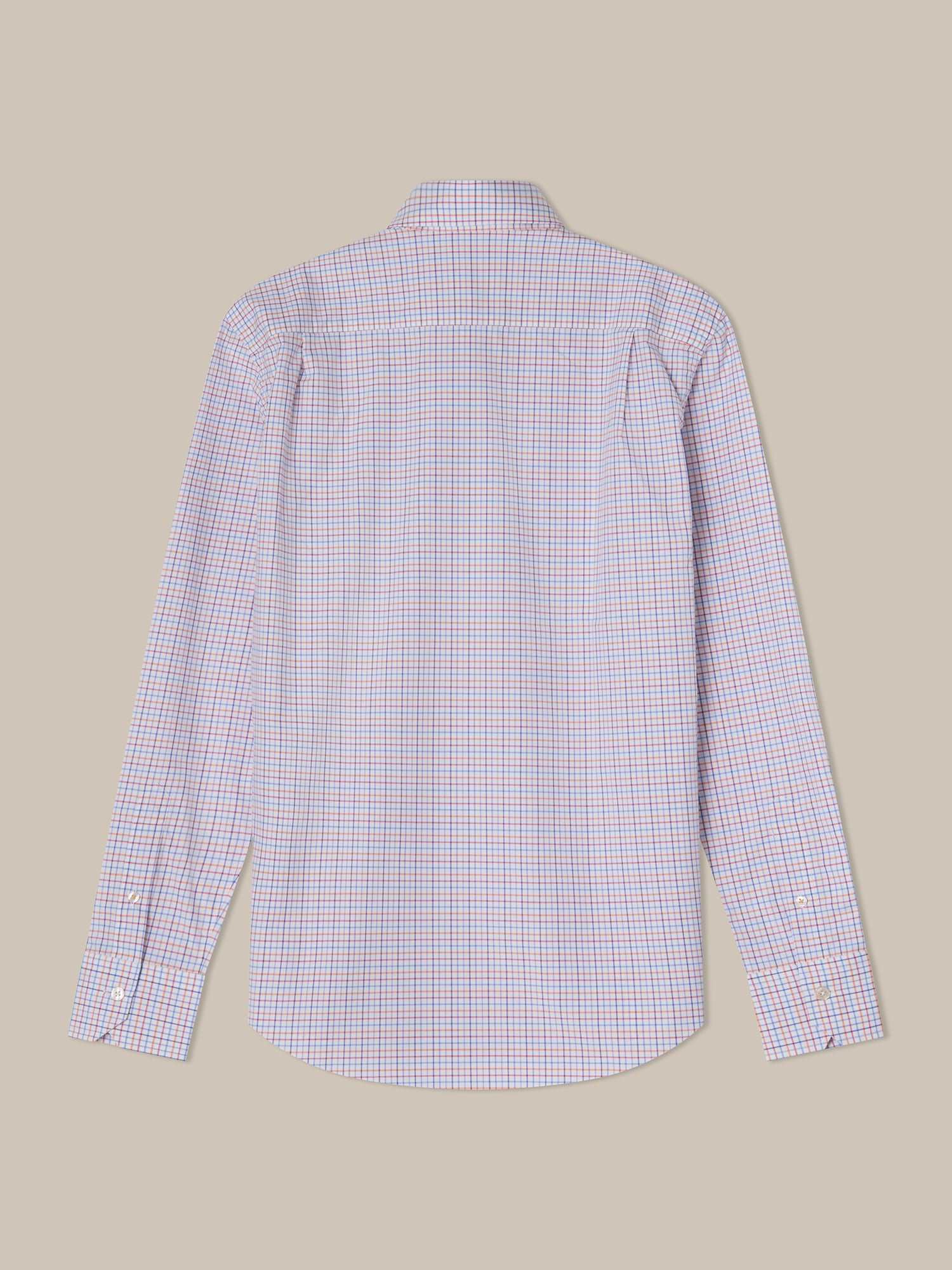 Madison Check Light Weight Poplin Shirt in Contemporary fit