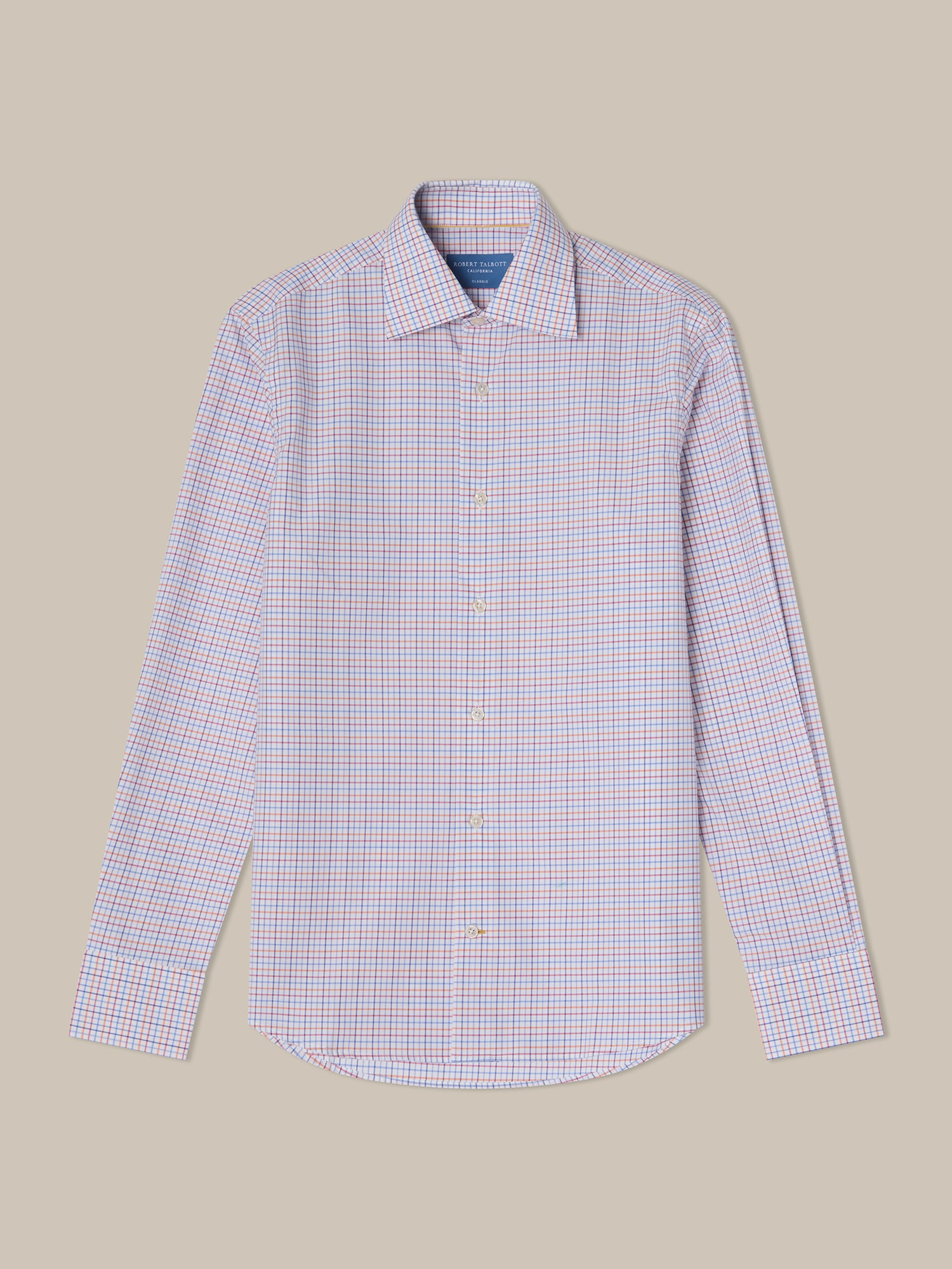 Madison Check Light Weight Poplin Shirt in Contemporary fit