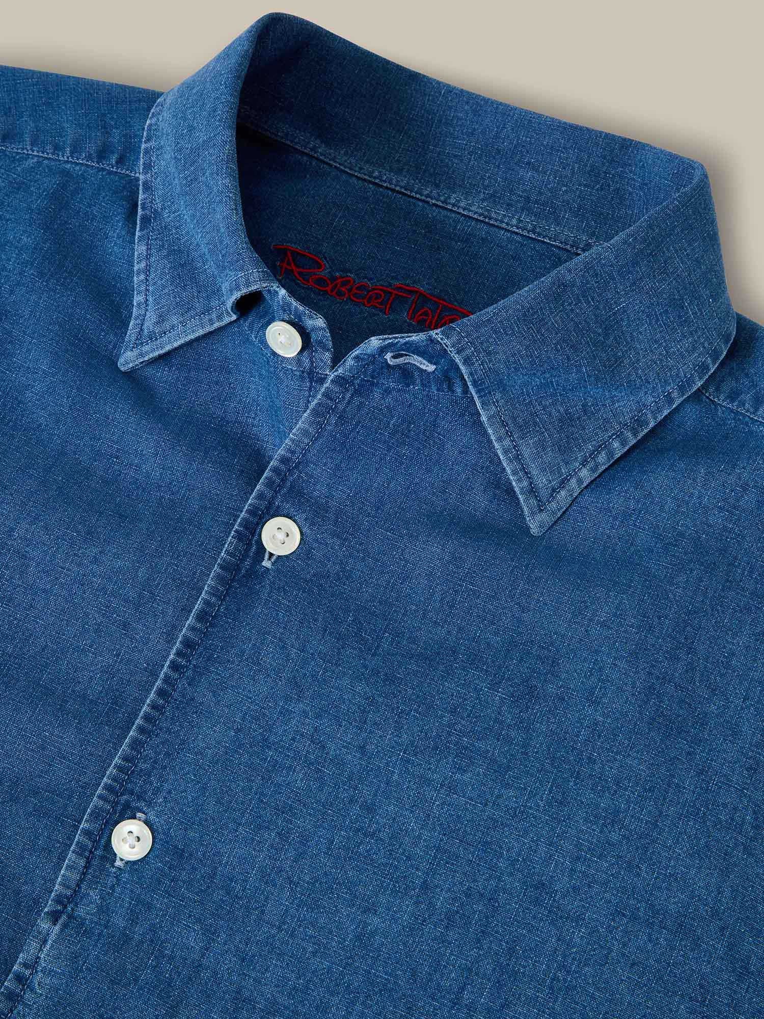 Morgan Linen-Cotton Shirt