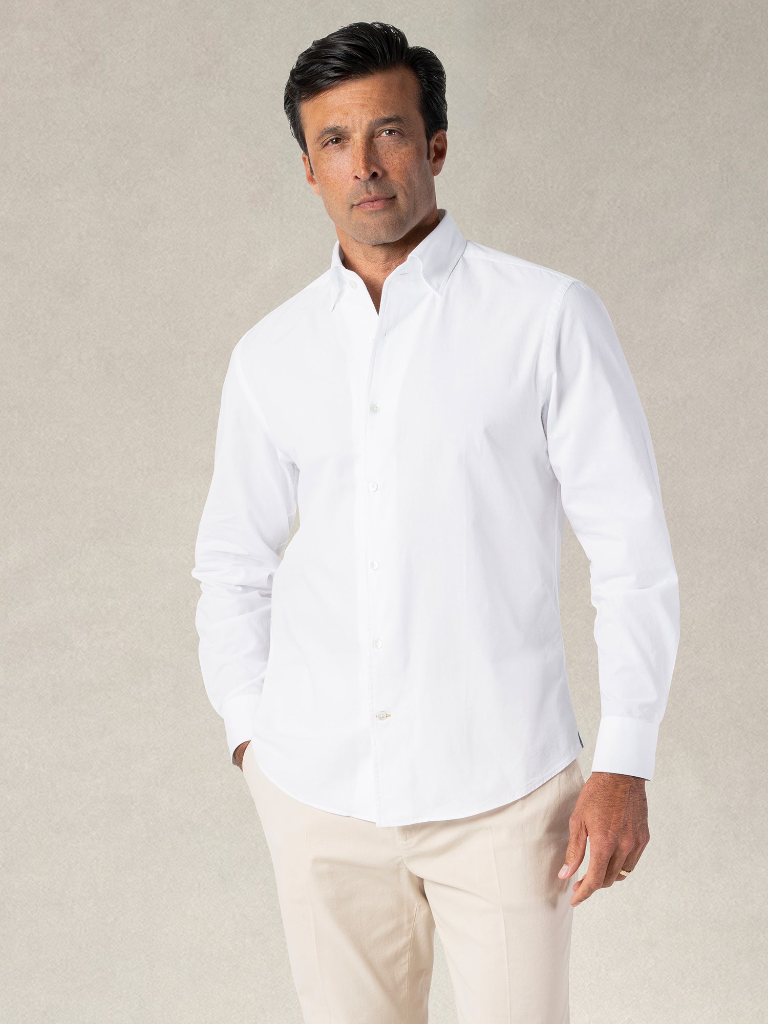 Morgan Pinpoint Oxford Shirt image