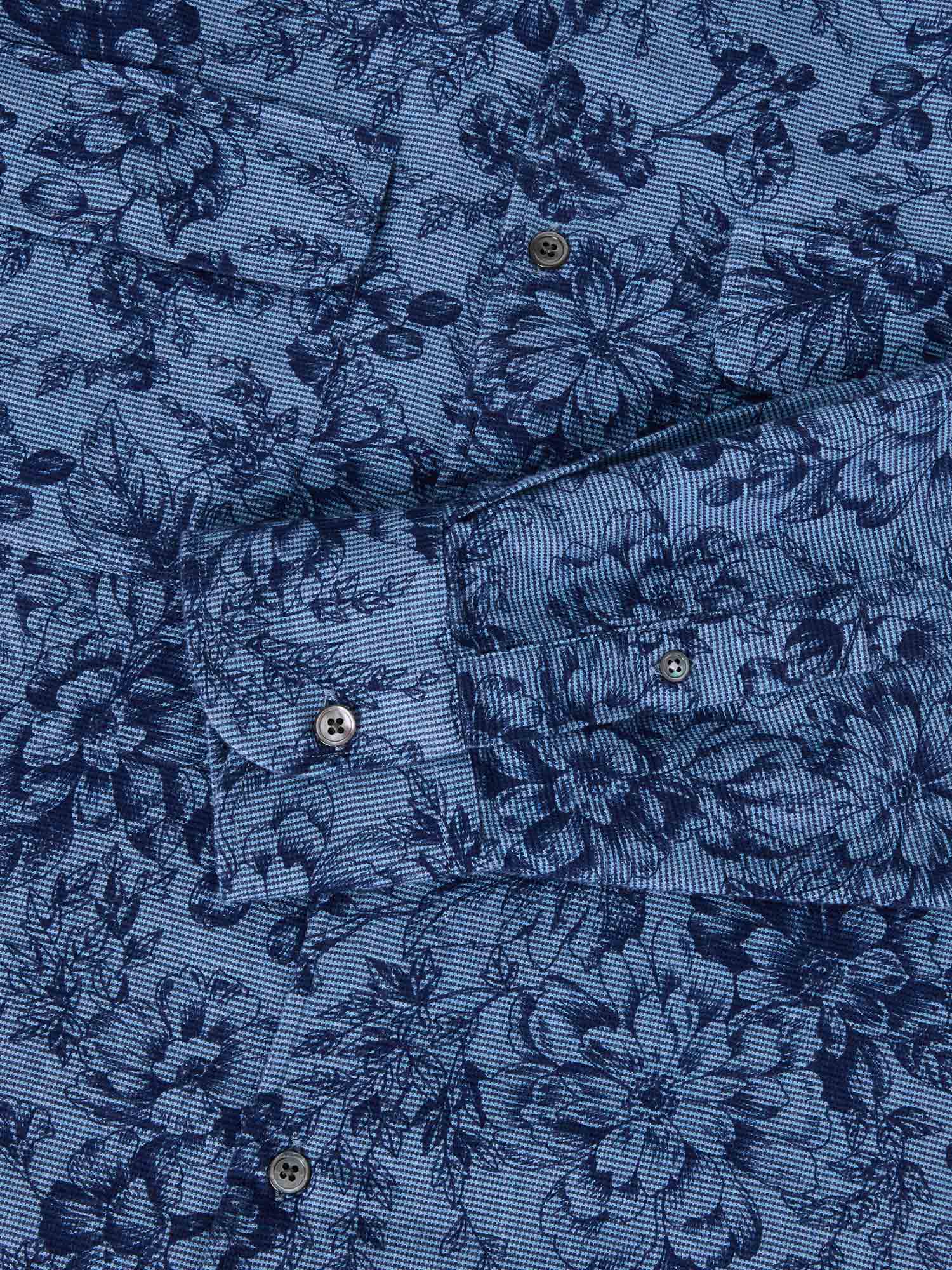 Morgan Floral Print Brushed Shirt