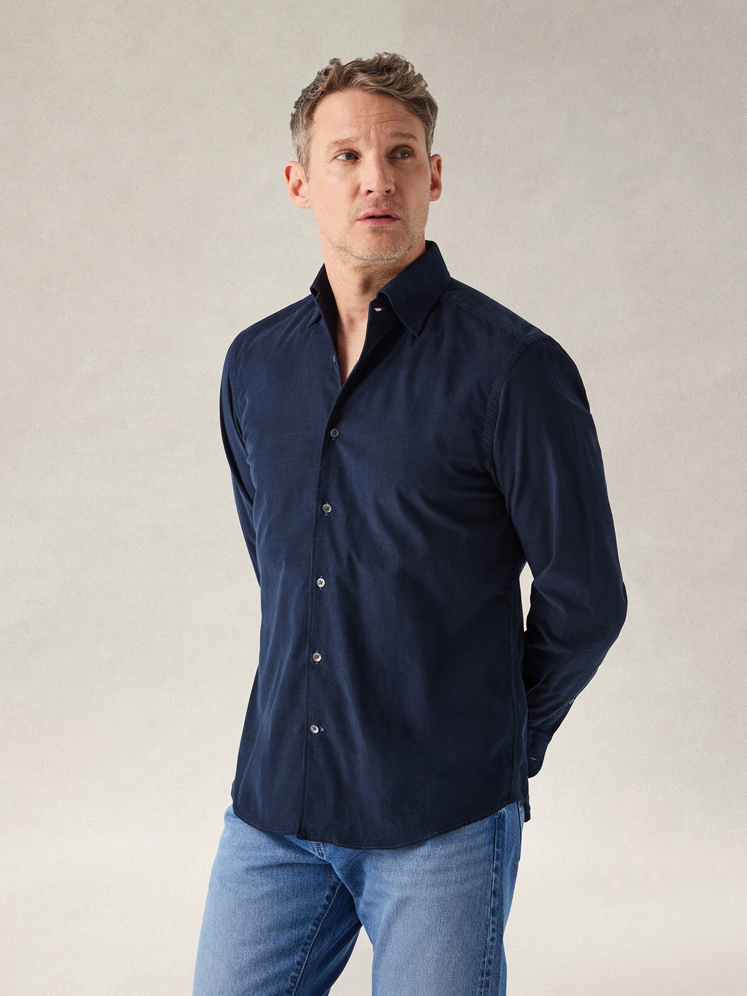 Morgan Pinwale Corduroy Shirt image