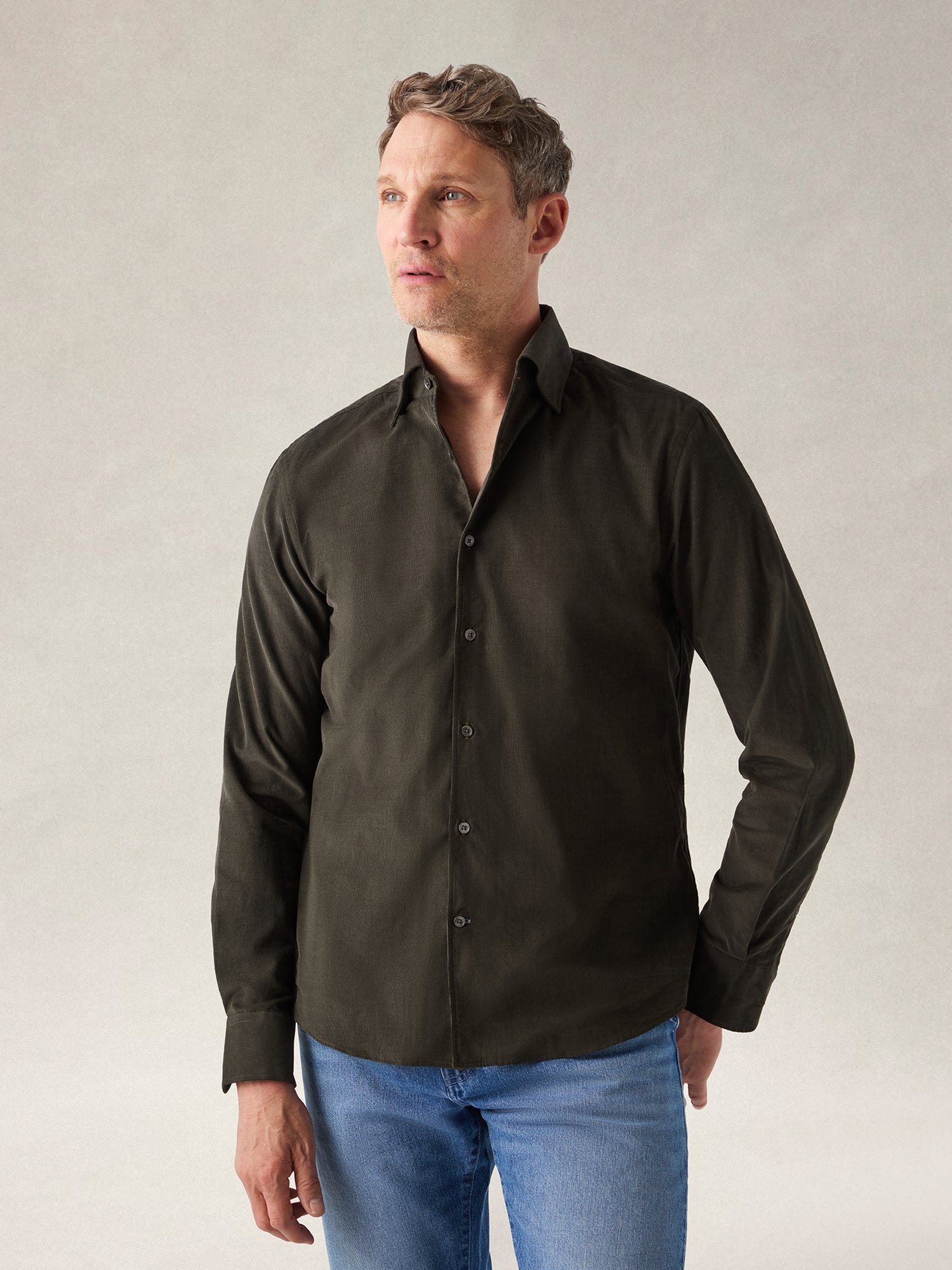 Morgan Pinwale Corduroy Shirt image