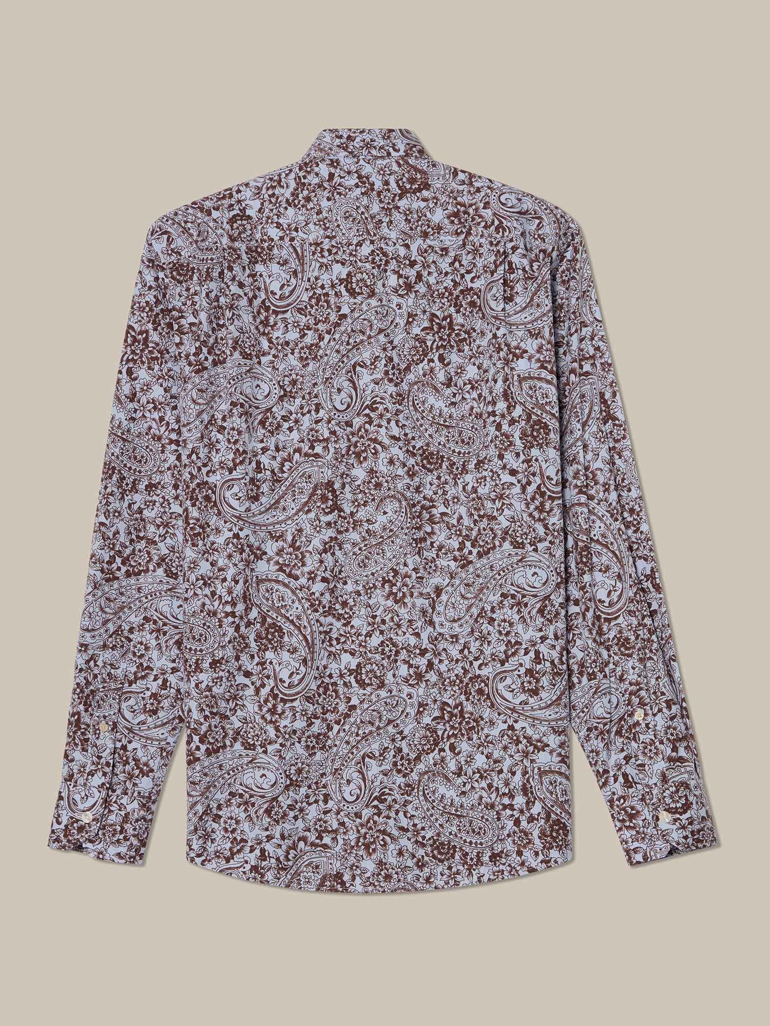 Reynolds Floral Paisley Print Shirt image
