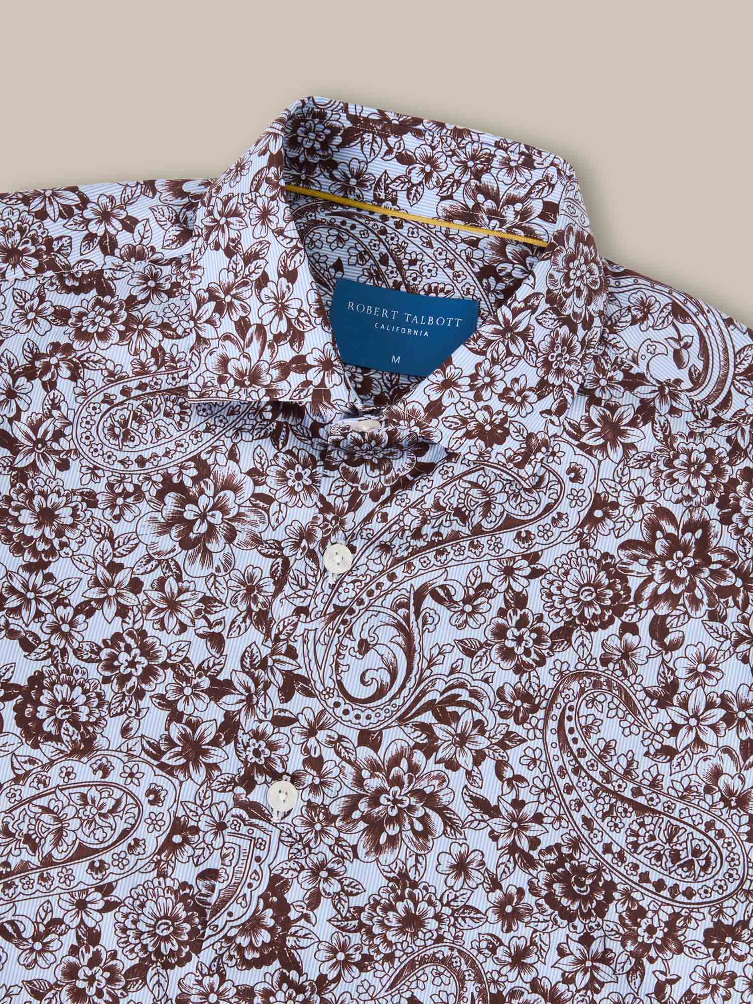 Reynolds Floral Paisley Print Shirt