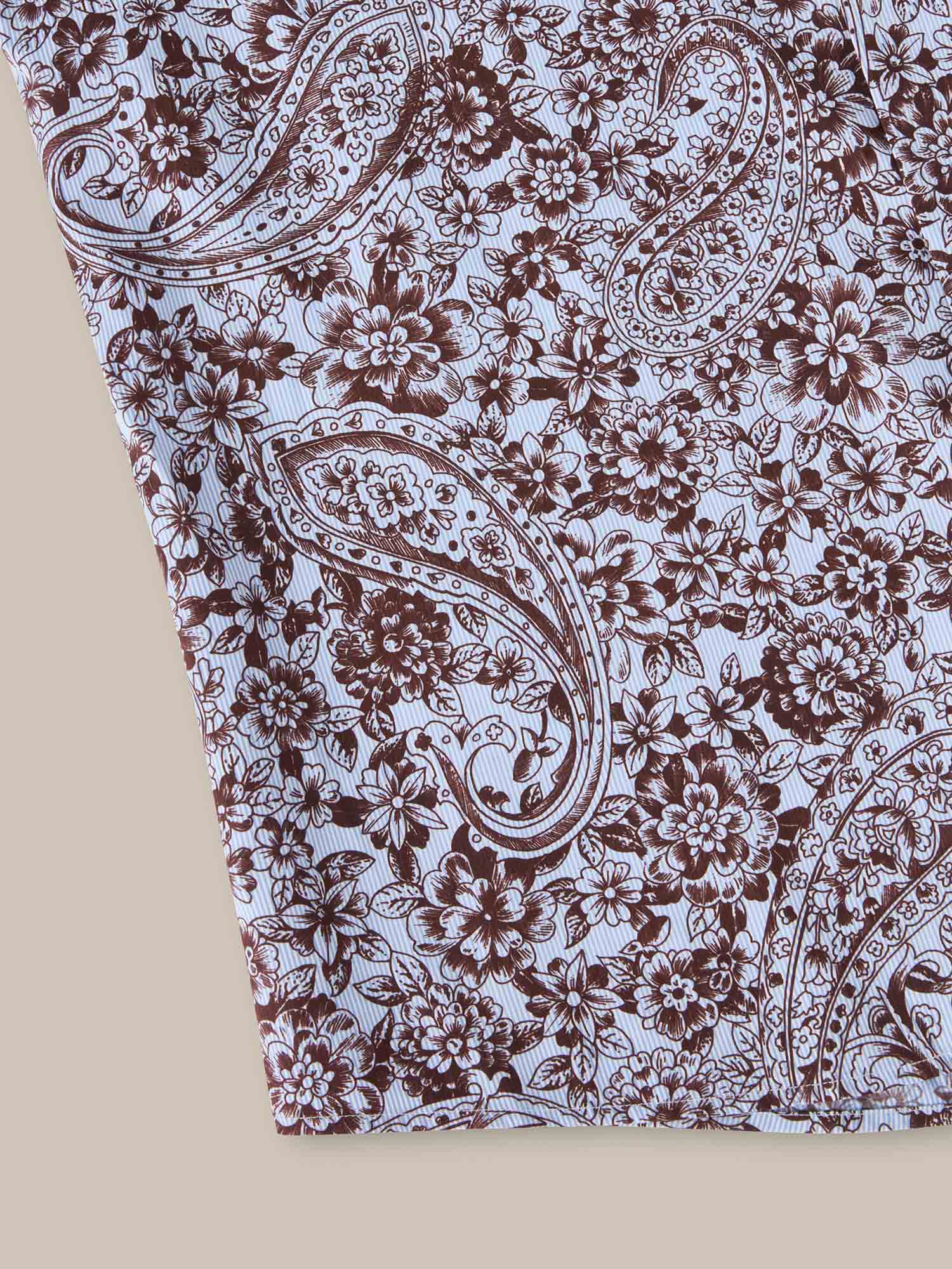 Reynolds Floral Paisley Print Shirt image
