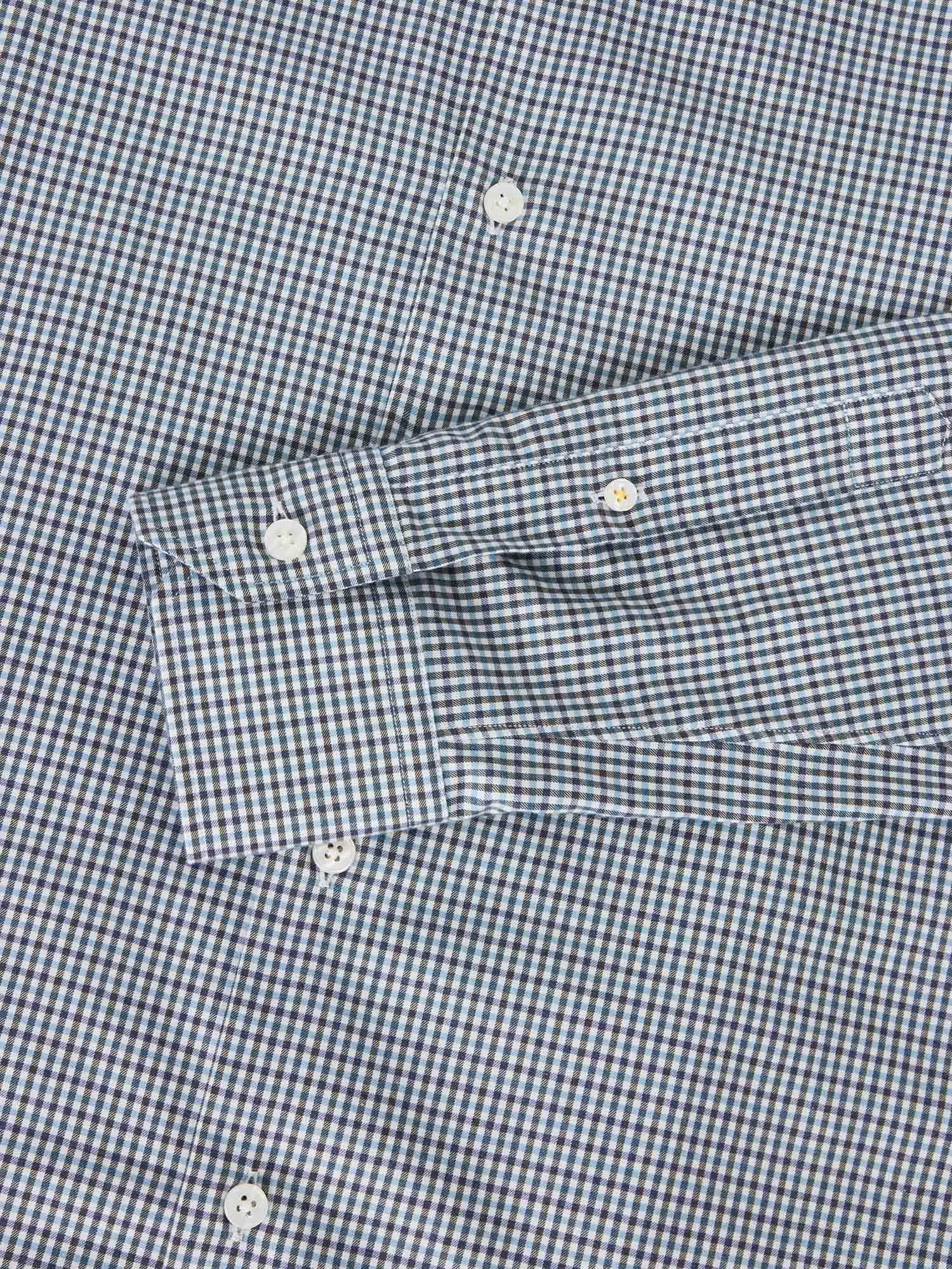 Reynolds Ultra Light Weight Brushed Check Shirt