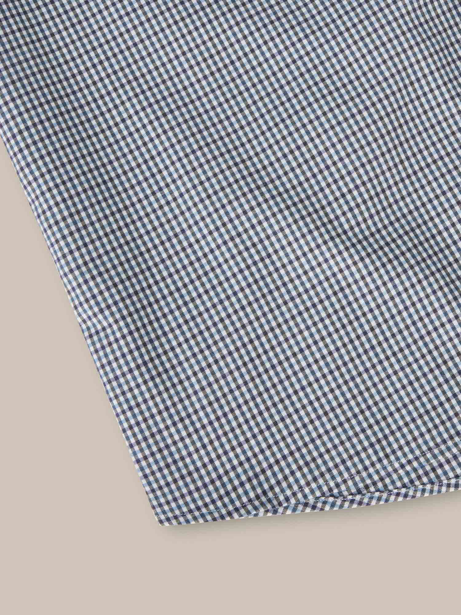 Reynolds Ultra Light Weight Brushed Check Shirt