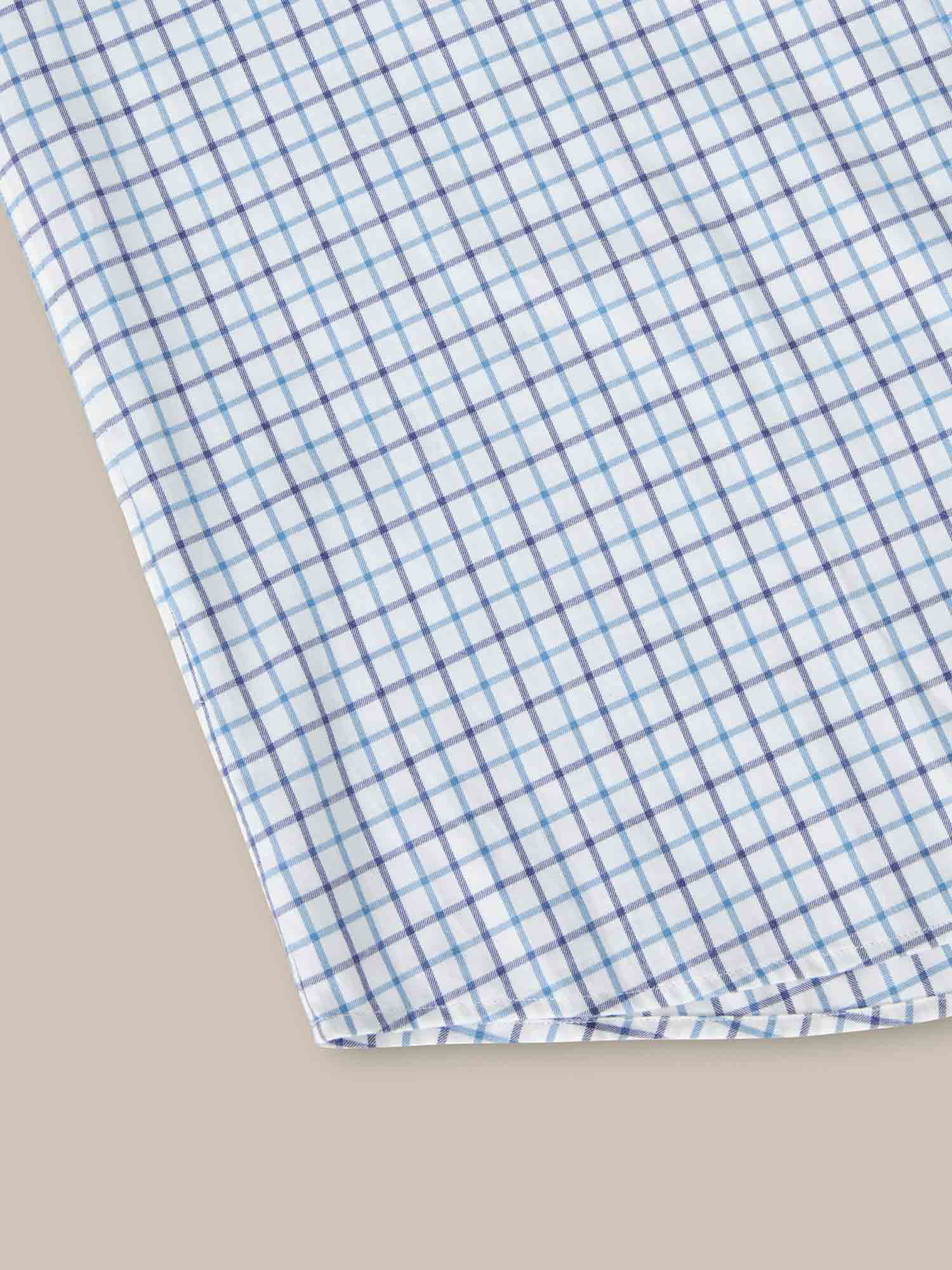 Reynolds Ultra Light Weight Brushed Tattersall Shirt