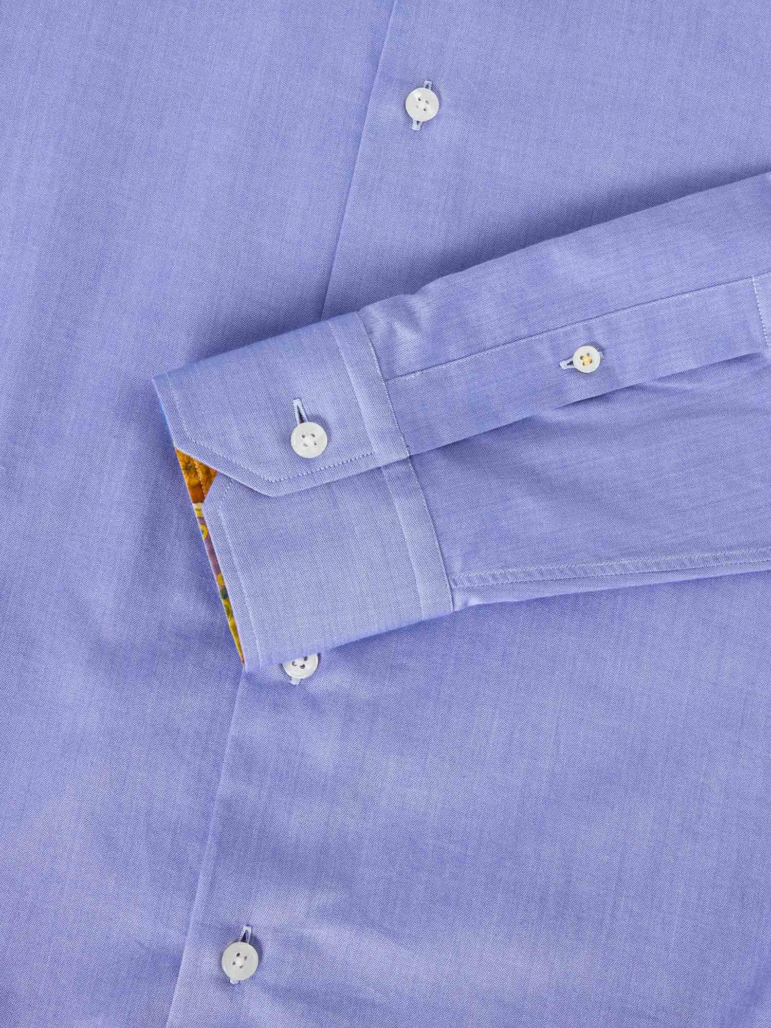 Reynolds Ultra Light Weight Brushed Herringbone Shirt image