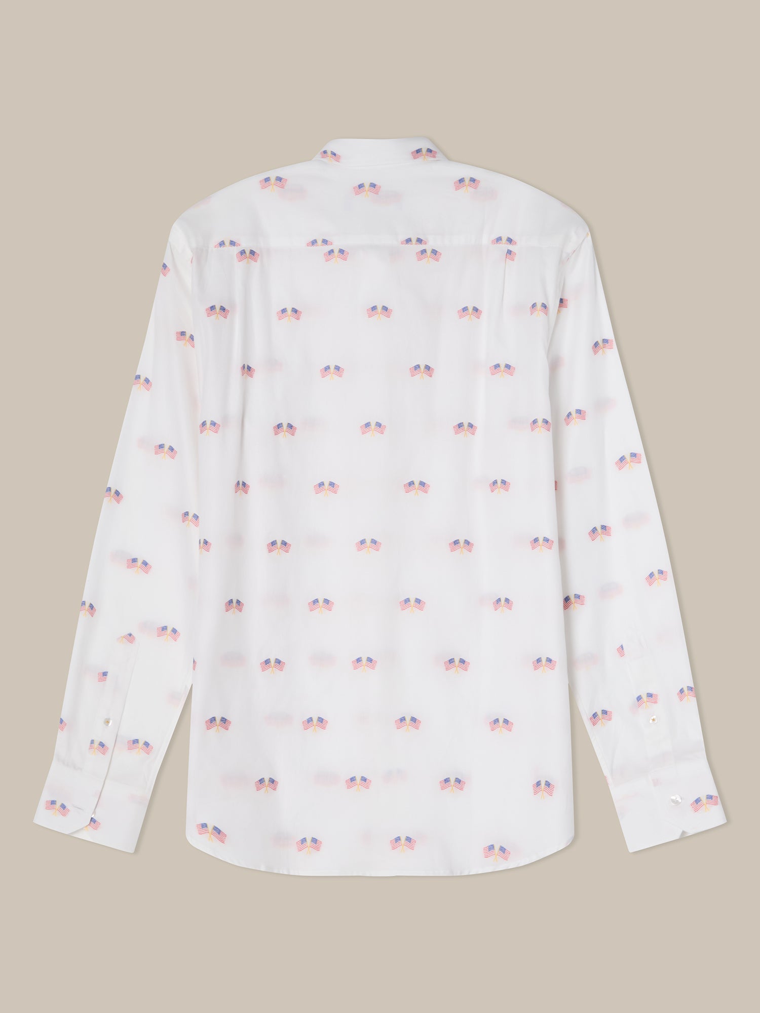 Reynolds Flag Fil Coupe Twill Shirt