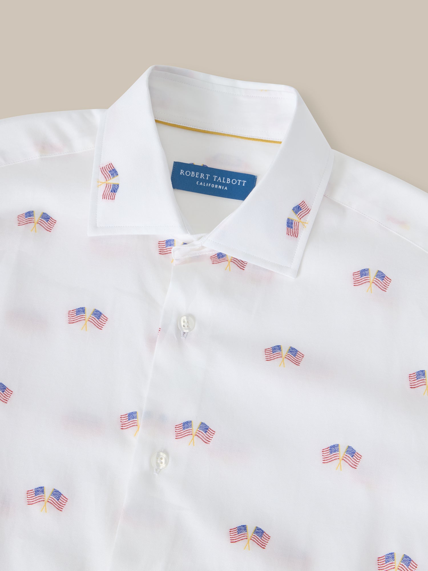 Reynolds Flag Fil Coupe Twill Shirt