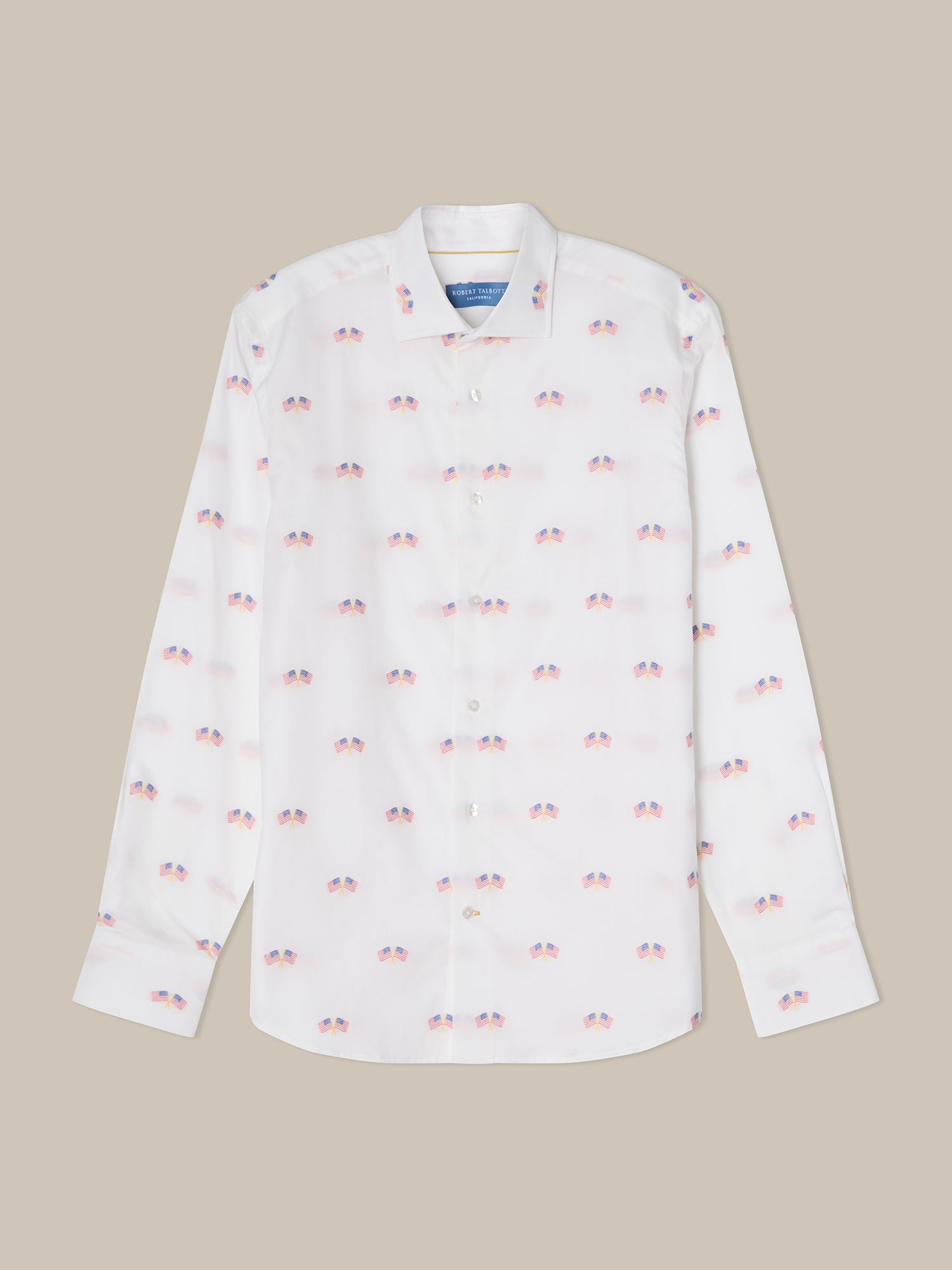 Reynolds Flag Fil Coupe Twill Shirt