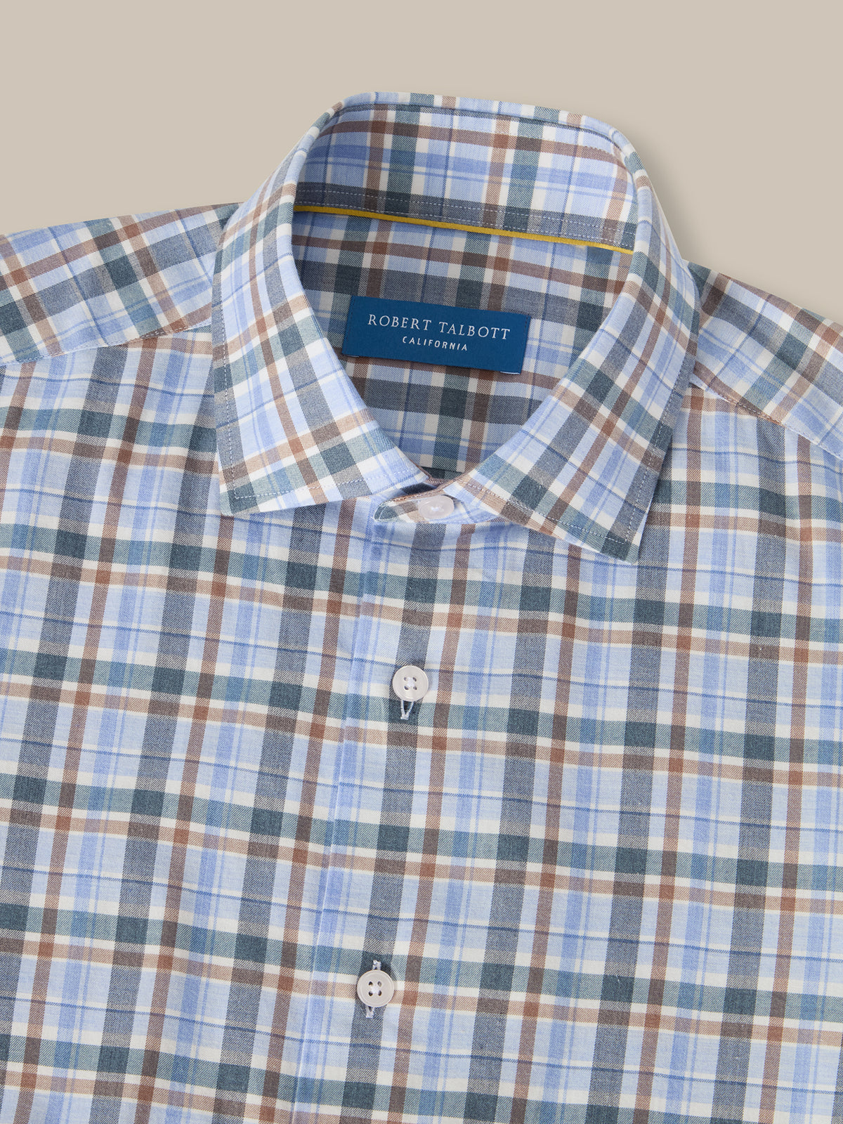 Reynolds Ultra Light Weight Brushed Plaid Shirt