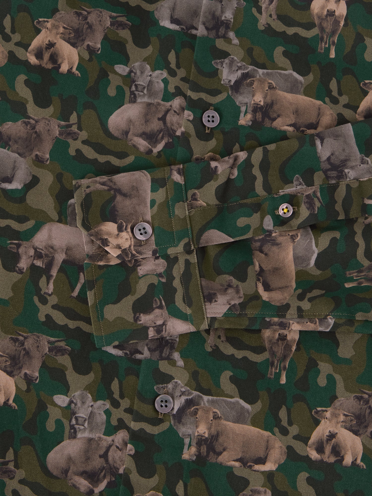 Reynolds Printed Ca-Moo-Flage Shirt