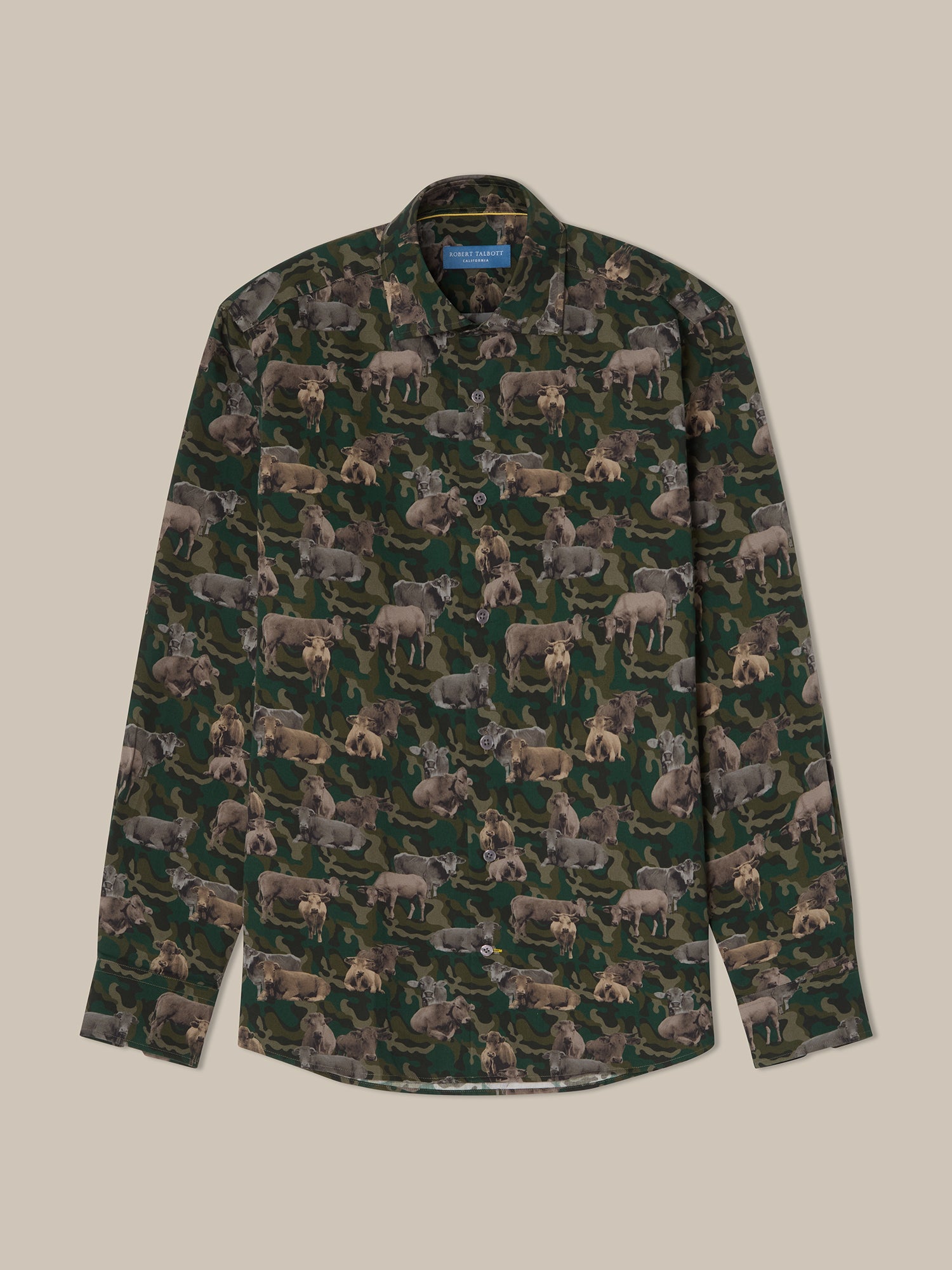 Reynolds Printed Ca-Moo-Flage Shirt