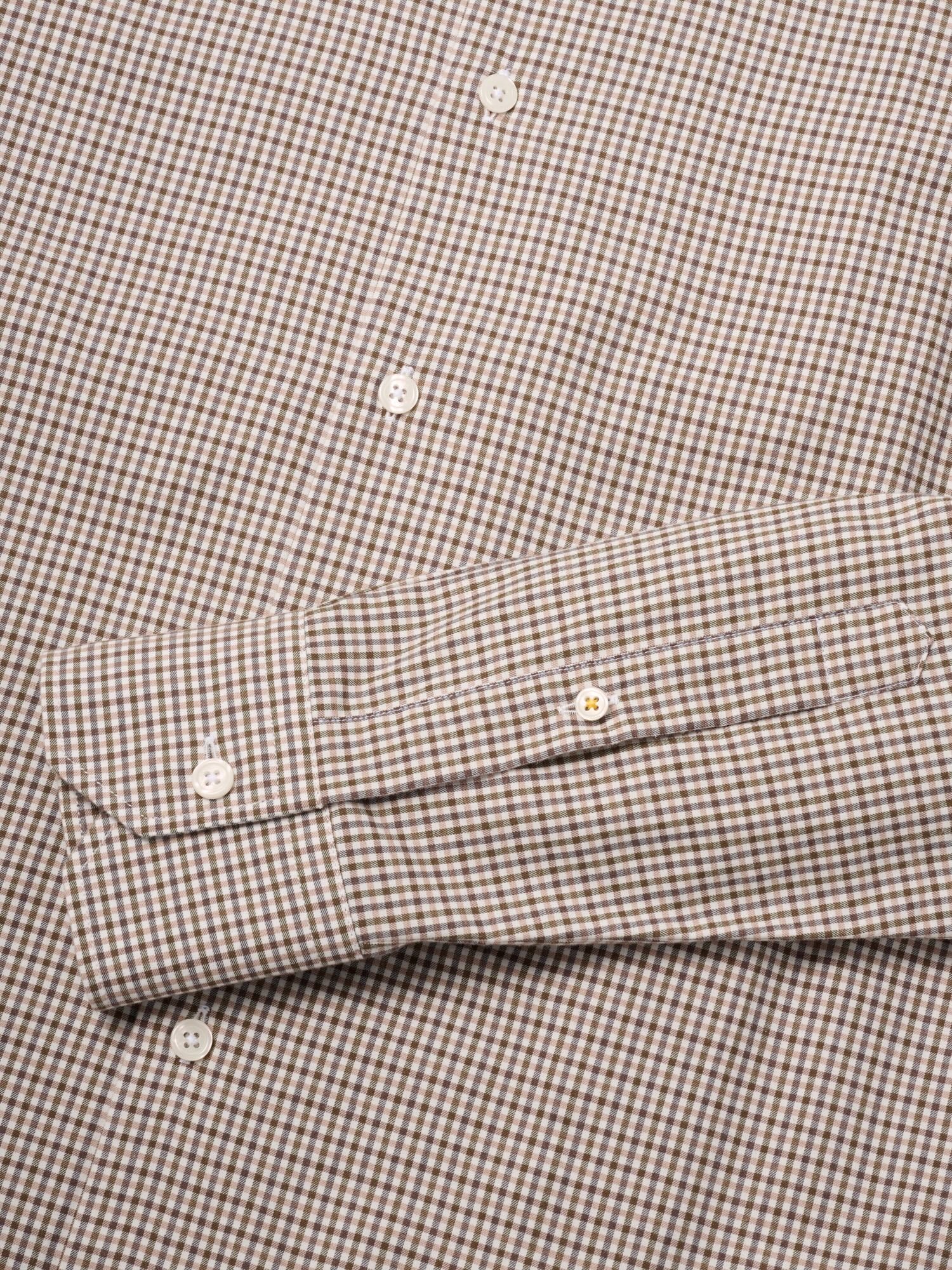 Reynolds Ultra Light Weight Brushed Check Shirt image