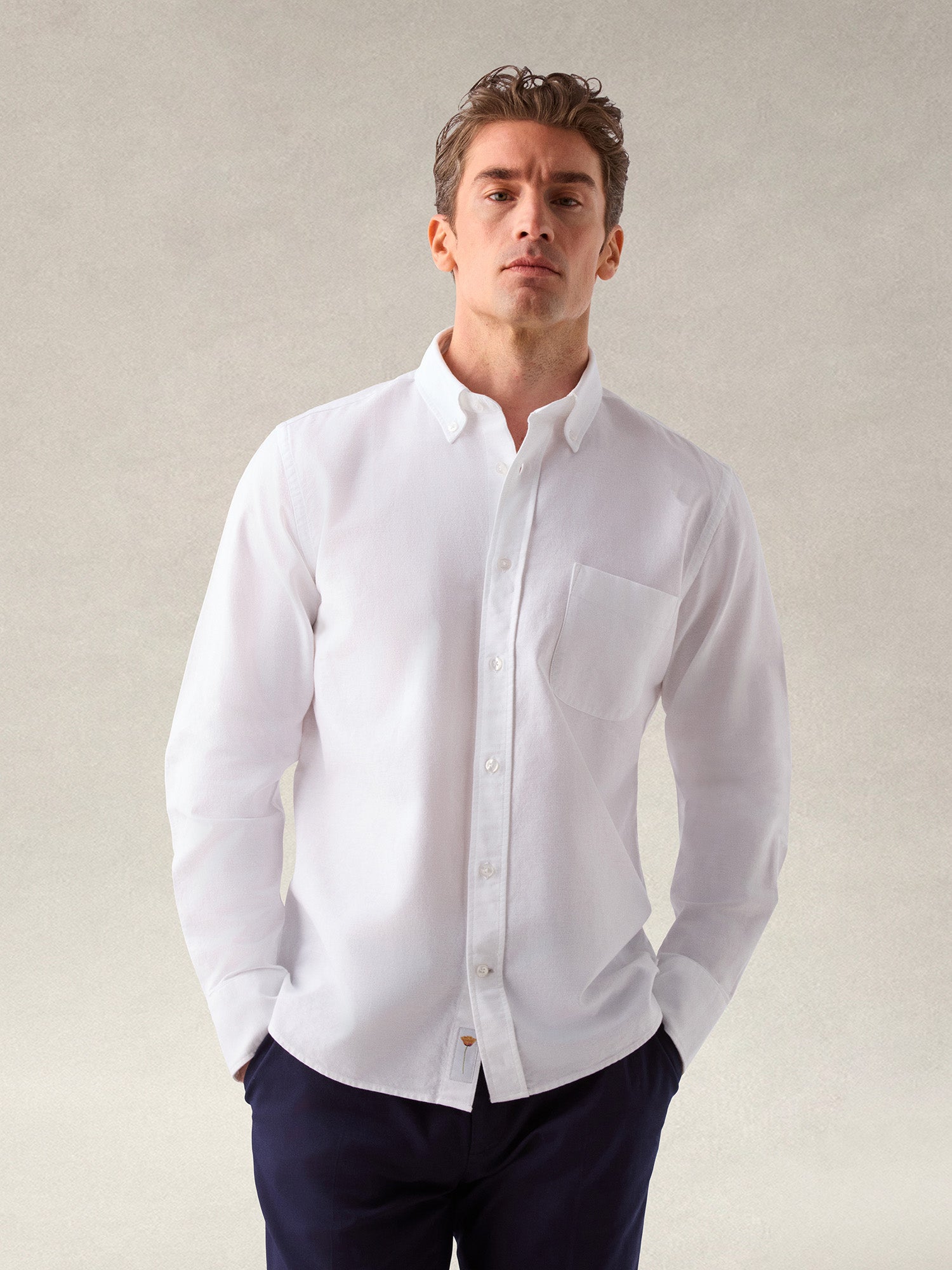 Harrison Button Down Oxford Shirt image