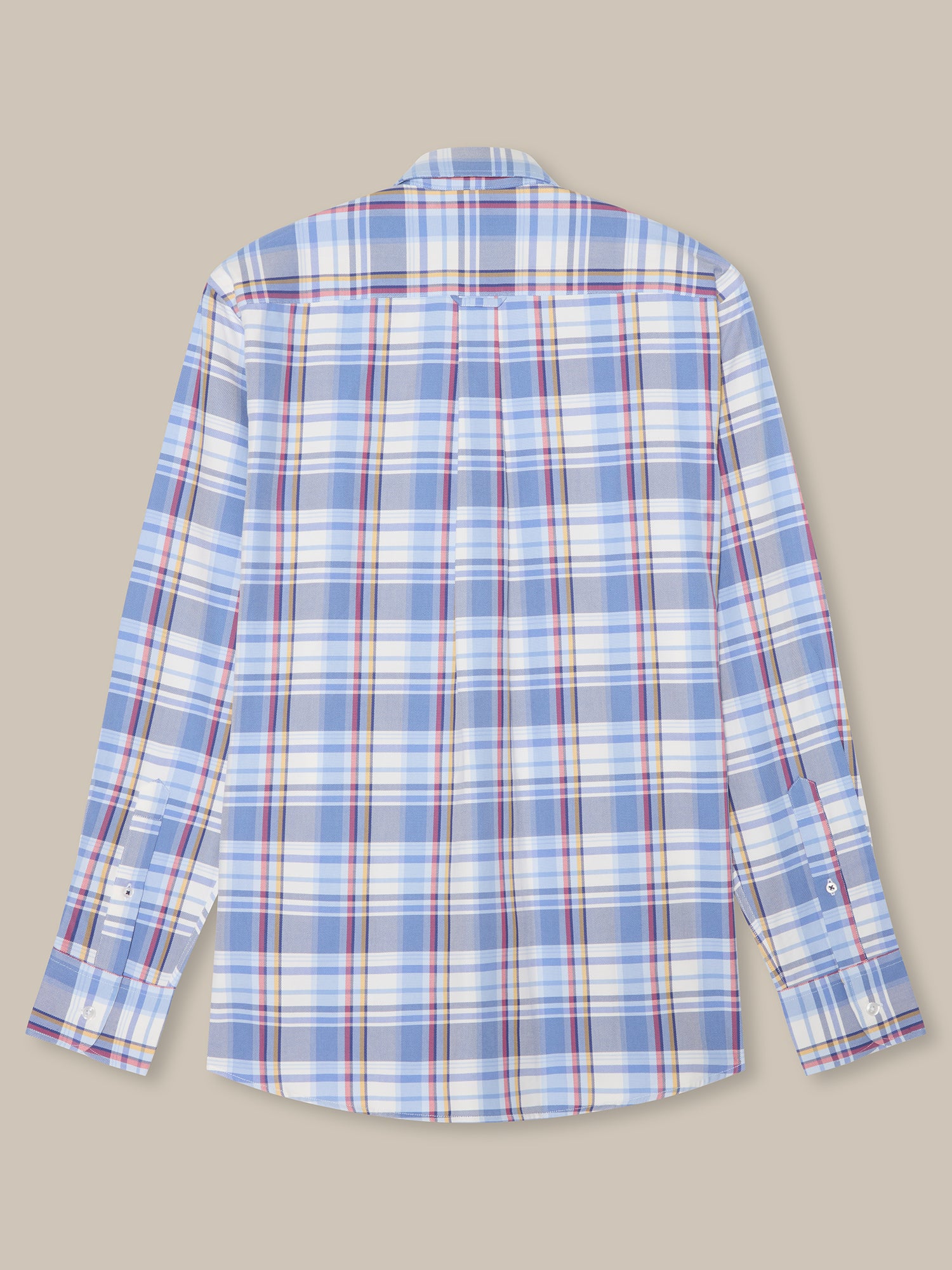 Harrison Button Down Multicolor Plaid Oxford Shirt