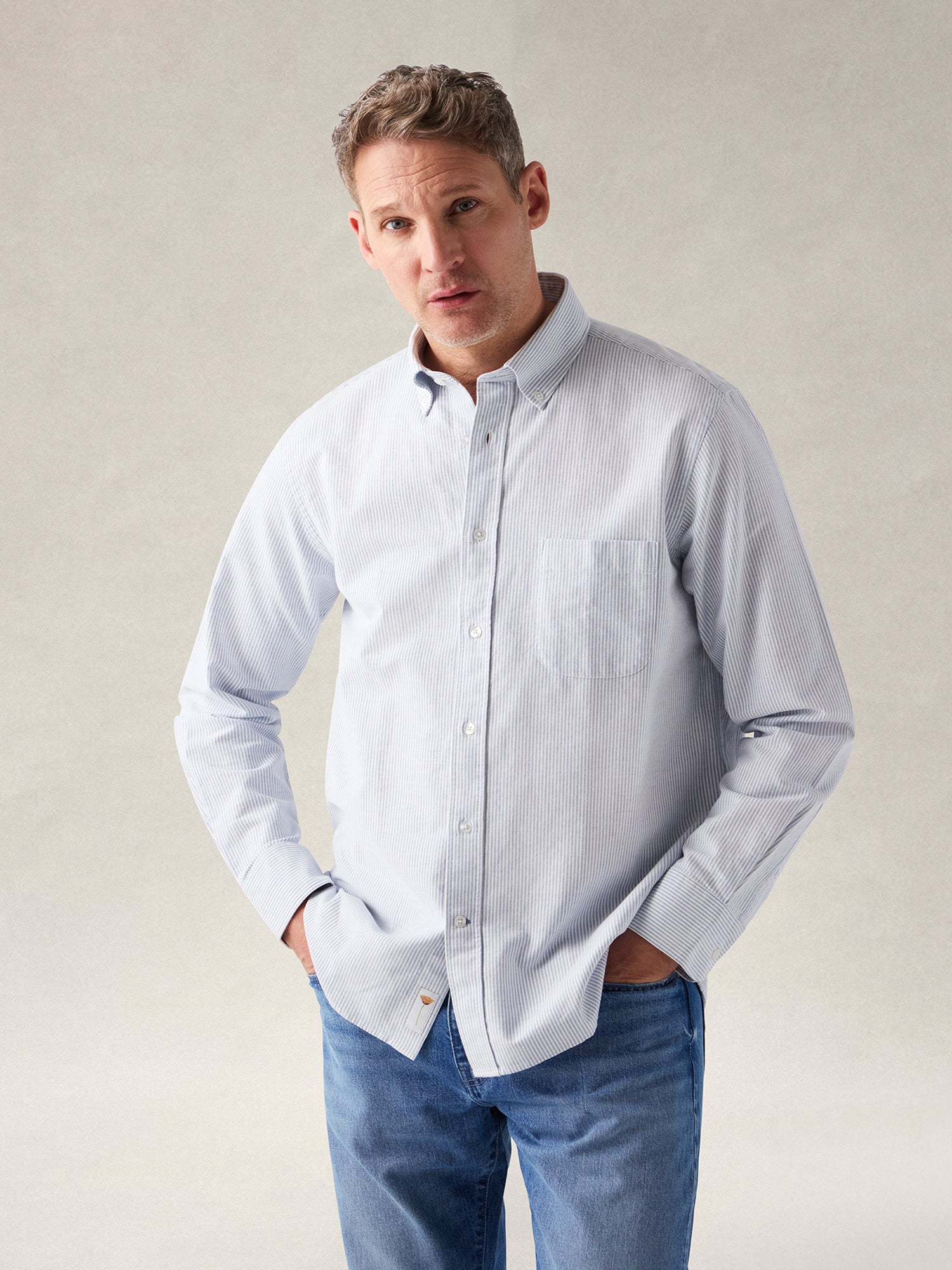 Harrison Button Down Oxford Shirt image