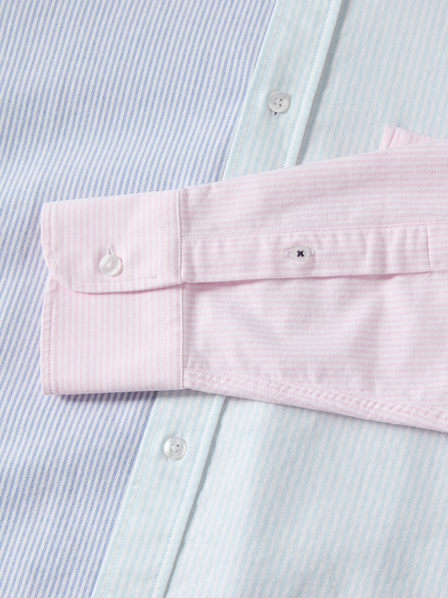 Harrison Button Down Fun Stripe Oxford Shirt