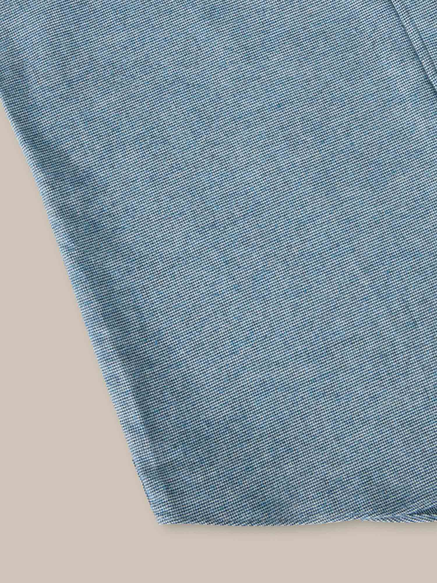 Morgan Workshirt Luxe Flannel Micro Check Shirt image