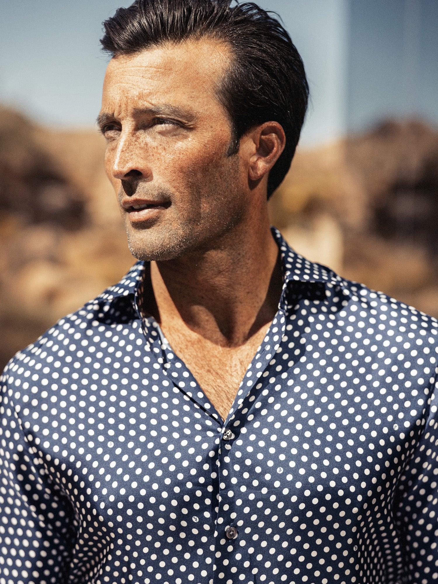 Reynolds Signature Silk Spot Shirt