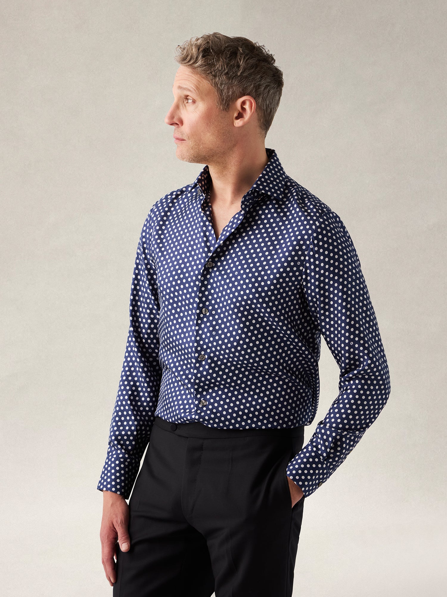 Reynolds Signature Silk Spot Shirt