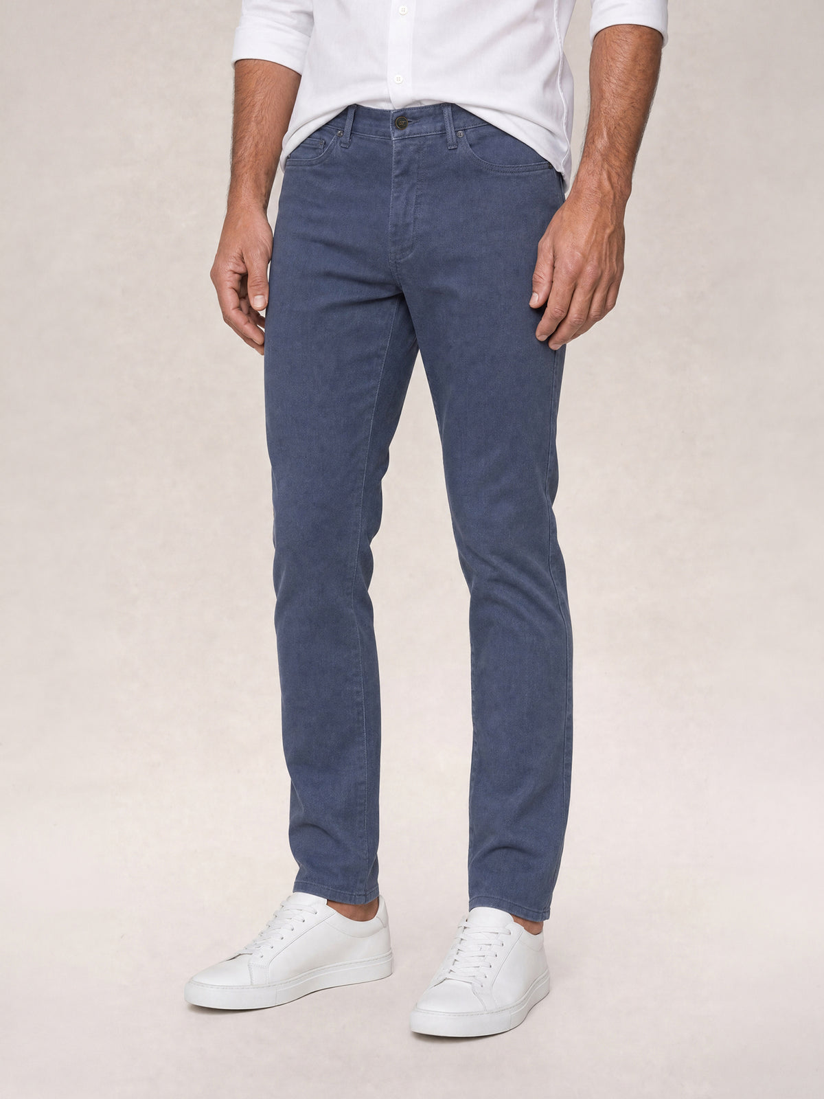 Fernando Comfort Stretch Linen Blend 5 Pocket