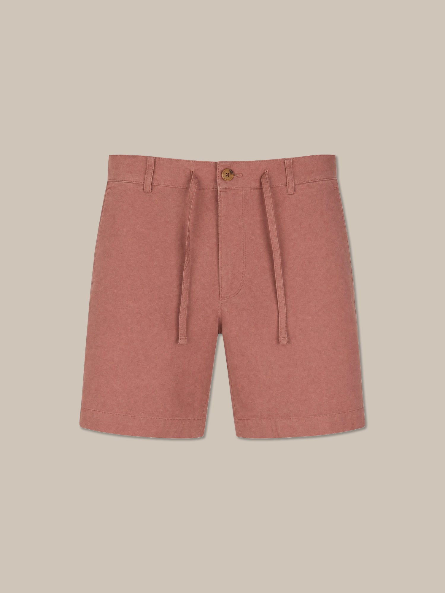 Stewart Stretch Linen Blend Convertible Drawstring Short