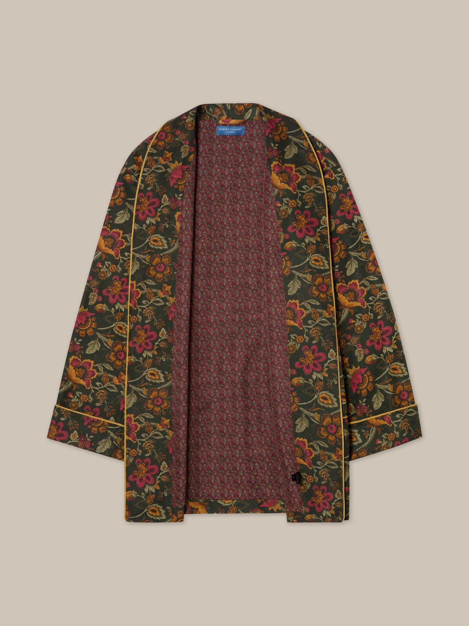 Hefner Silk Smoking Jacket