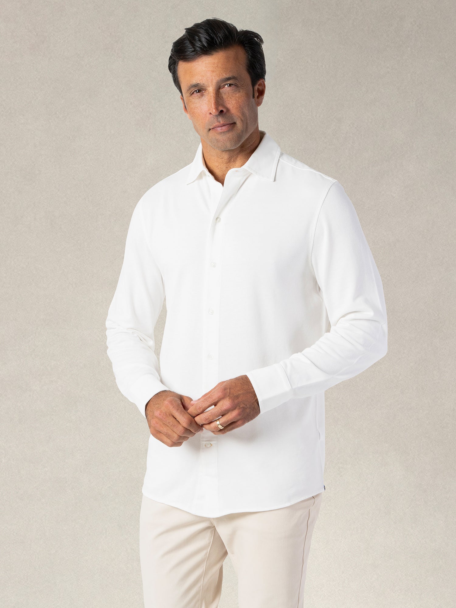 Foster Long Sleeve Knit Shirt