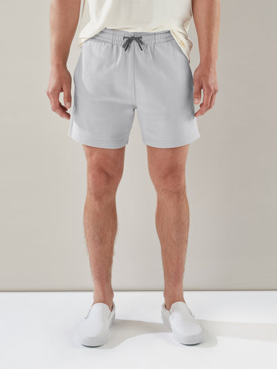 The Chandler French Terry Short in Light Gray