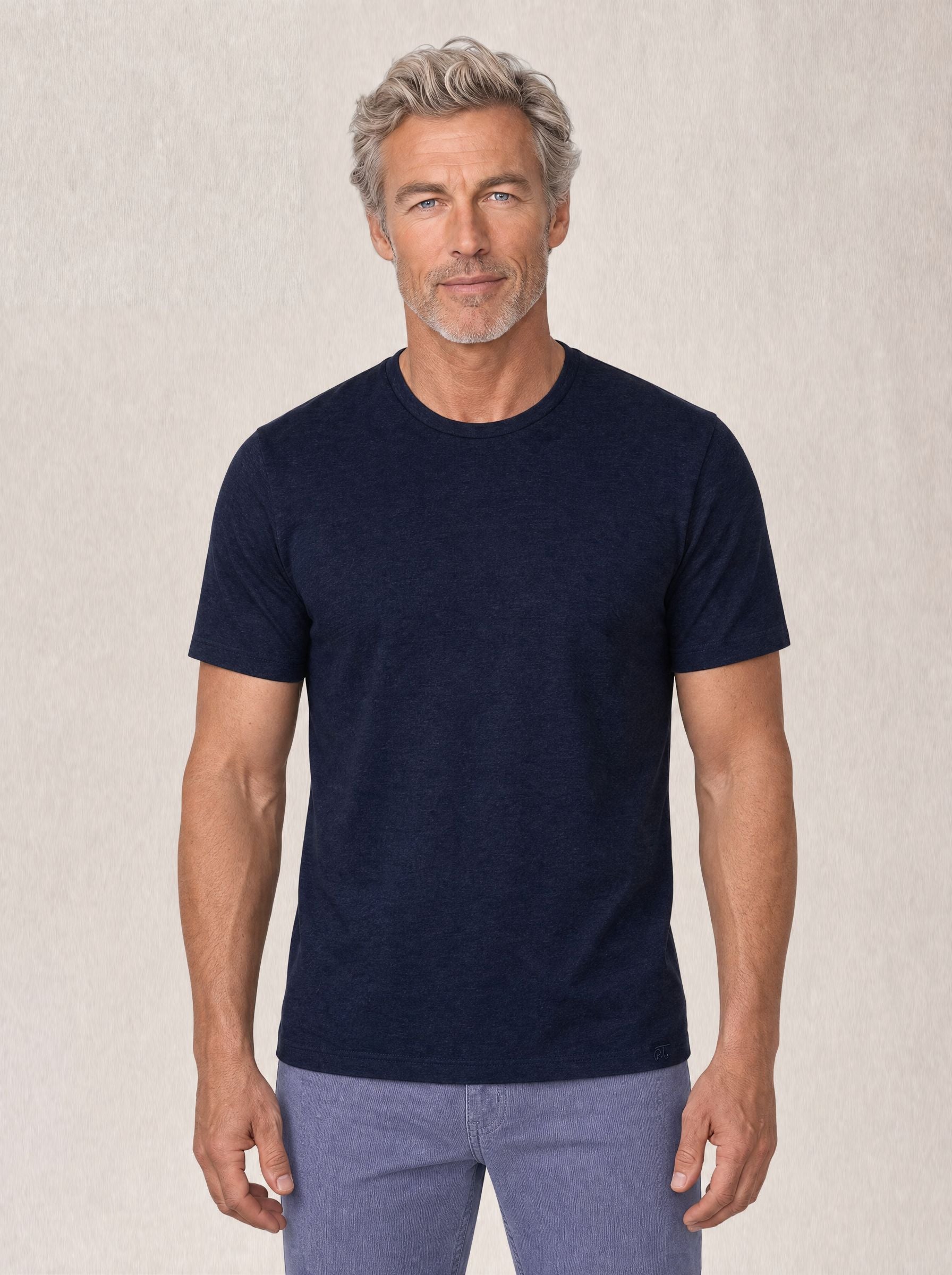Davis Pique Linen Tee