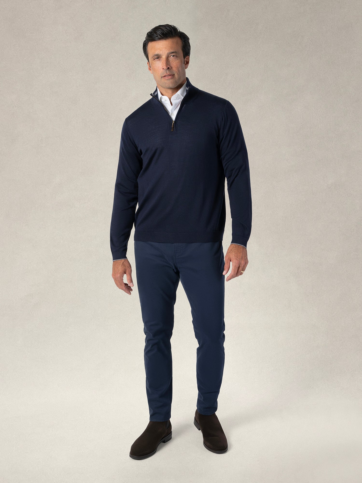 Eastwood Quarter Zip Sweater